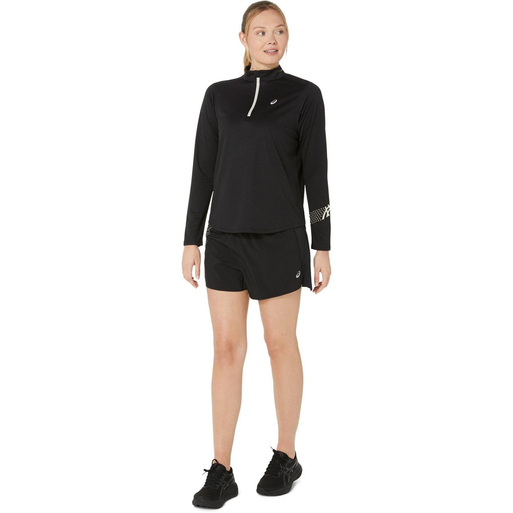 Asics Icon 4 Inch Running Shorts with Curved Hem