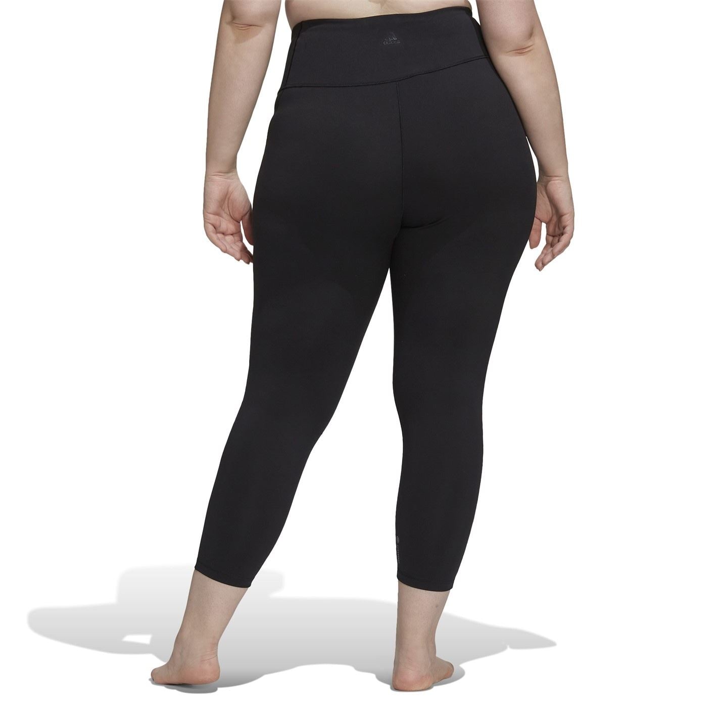 adidas Womens Yoga Studio 7 8 Leggings Plus Size