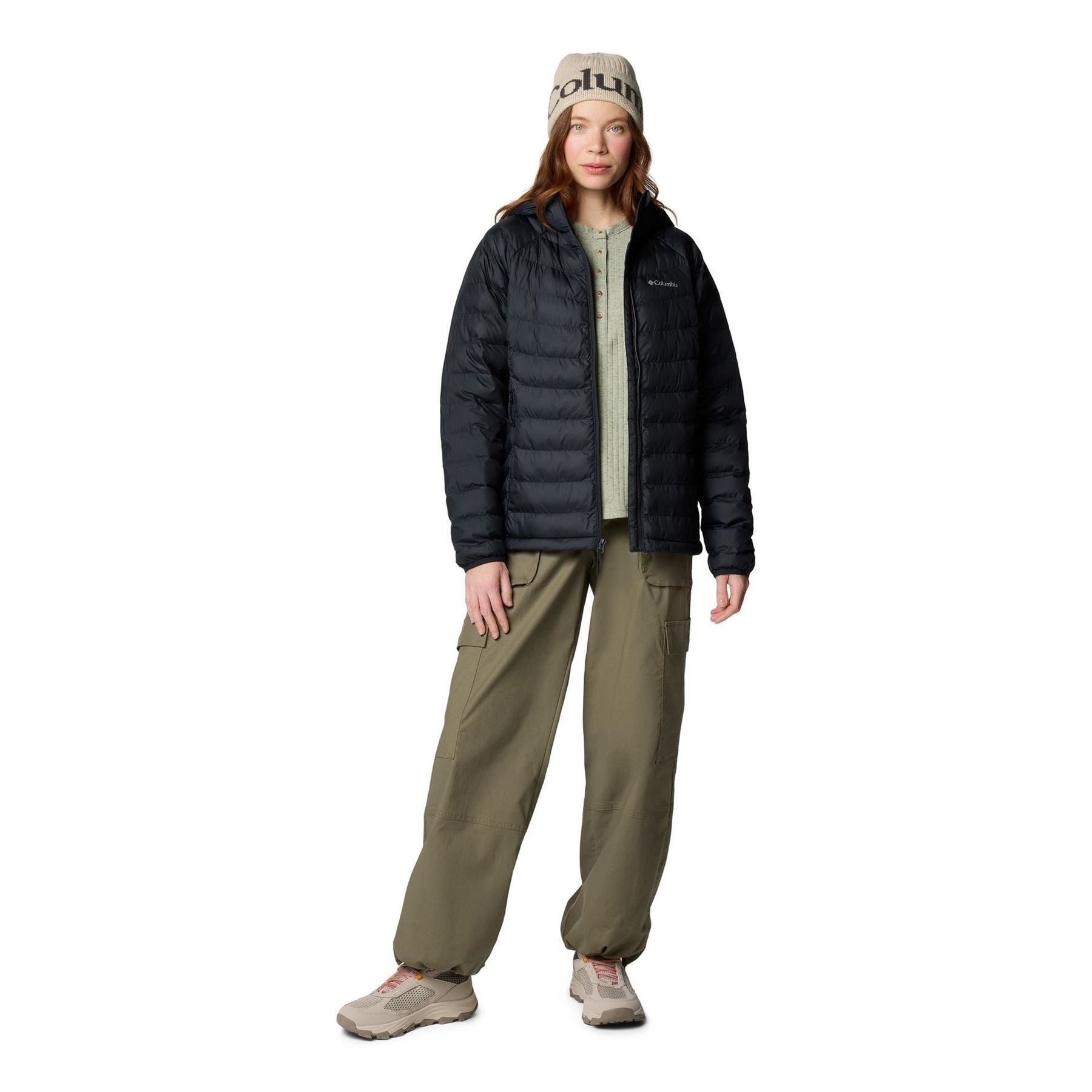 Columbia Powder Lite II Water and Wind Resistant Long Sleeve Insulated Puffer Jacket