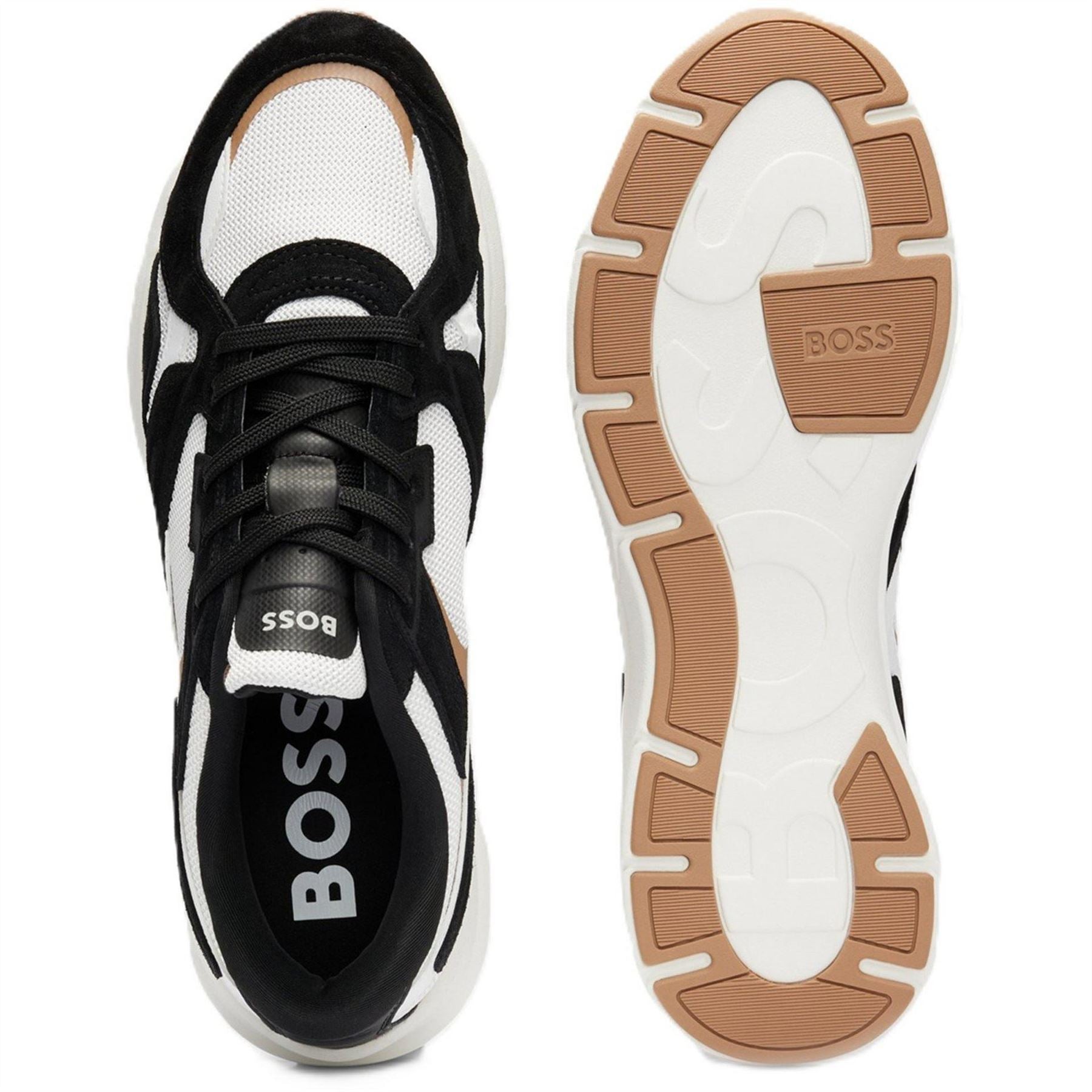 Boss Owen Runn Low Top Lace-Up Sneakers