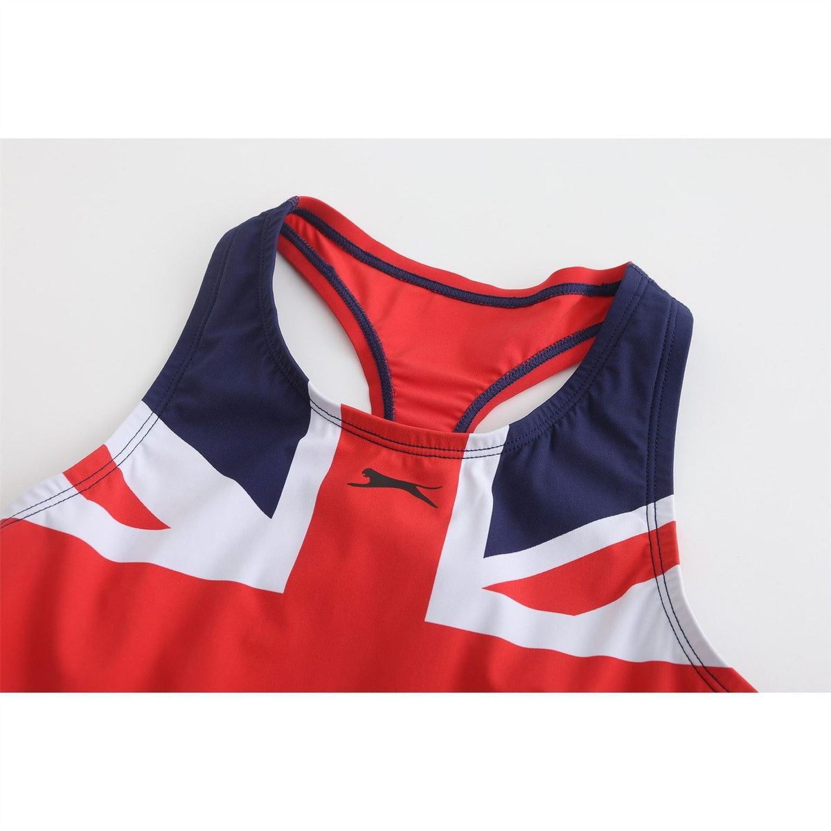 Slazenger Union Jack Racer Back One Piece Swimsuit