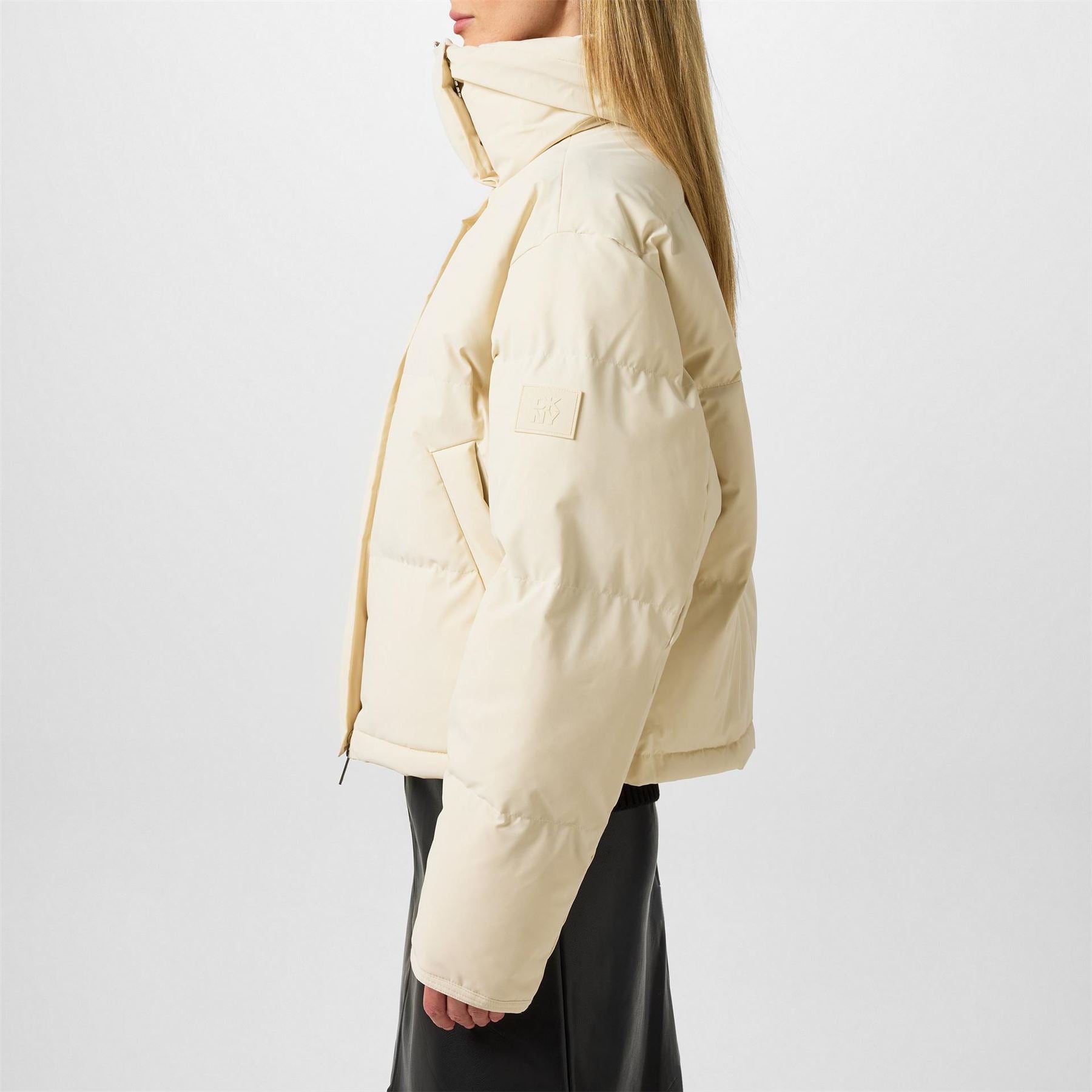DKNY Short Puffer Oversize Jacket