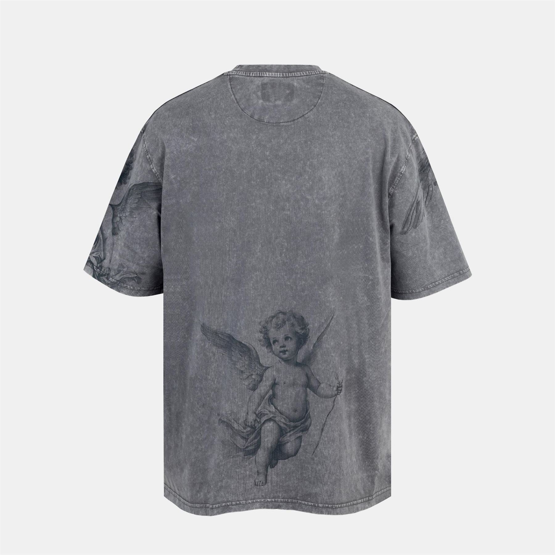 Firetrap Acid Wash Oversized T-Shirt