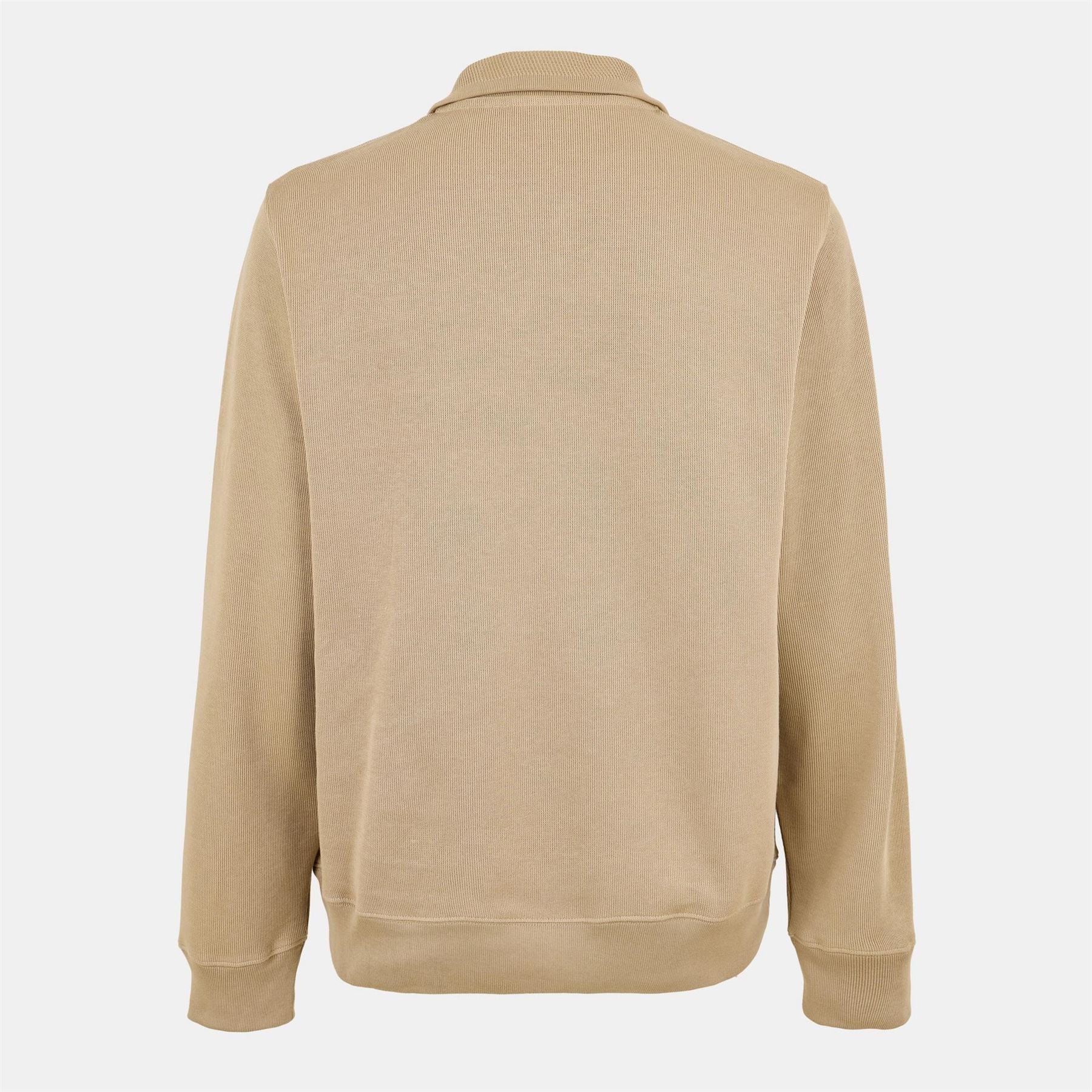 Lacoste Quarter Zip Fleece Top