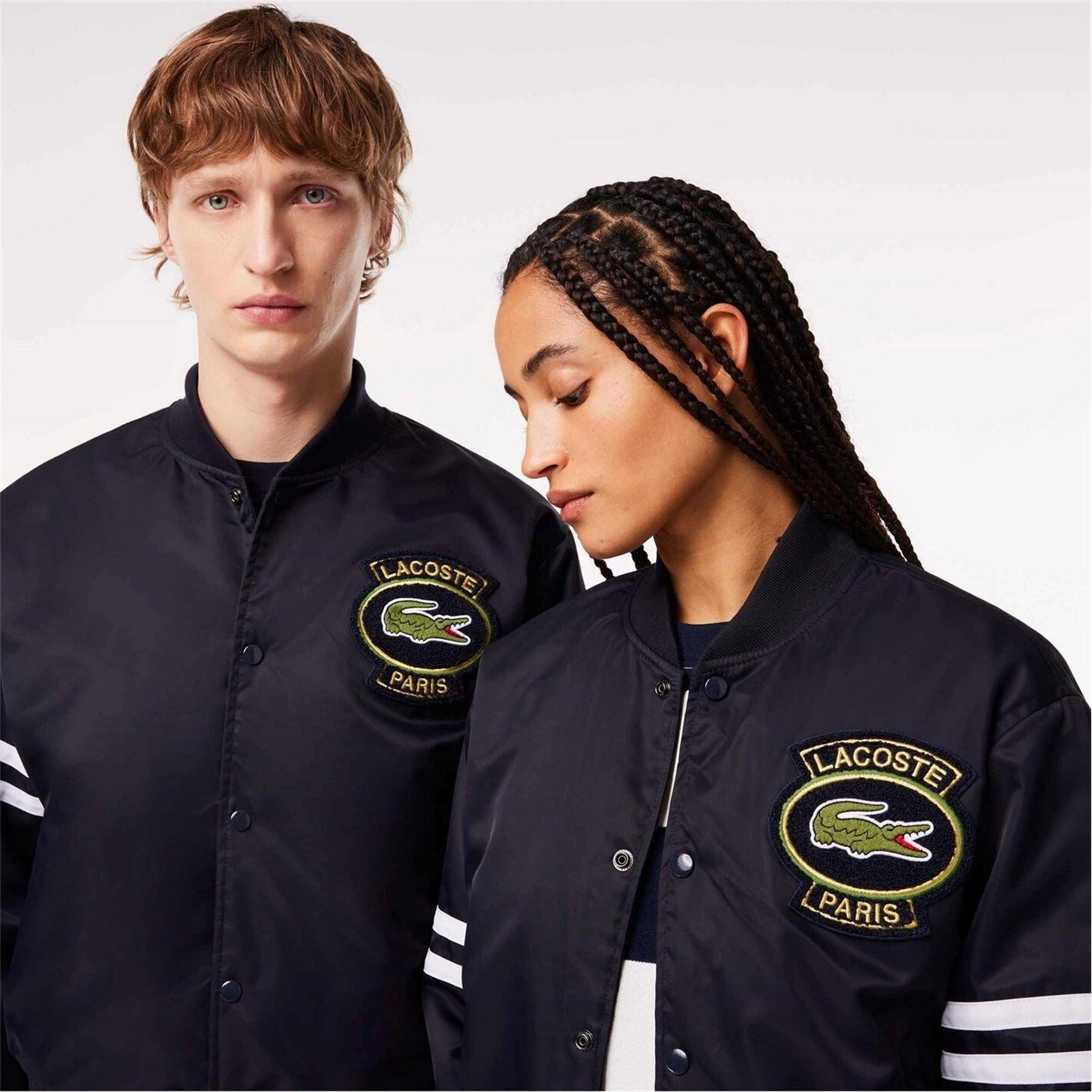 Lacoste  Long Sleeve Varsity Jacket