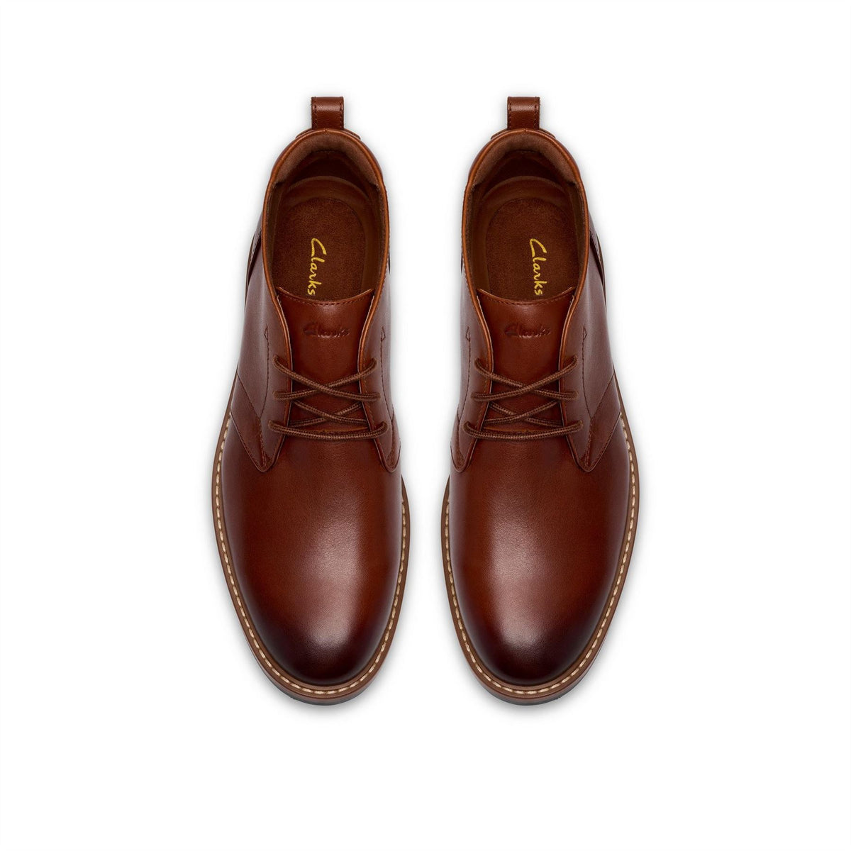 Clarks Aldwin 2 Leather Waterproof Chukka Boots