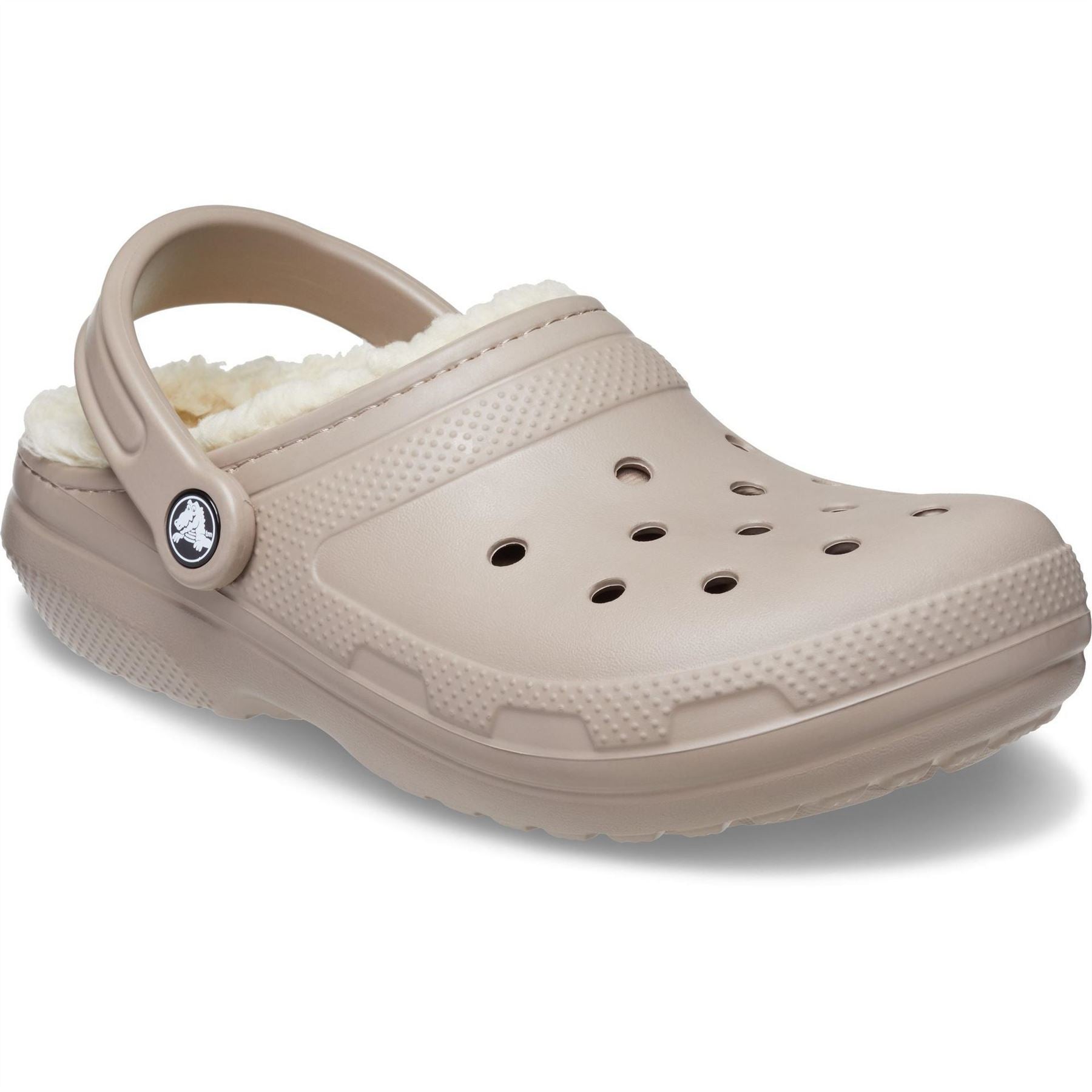 Crocs Lined Shuv Clogs with Perforated Toe