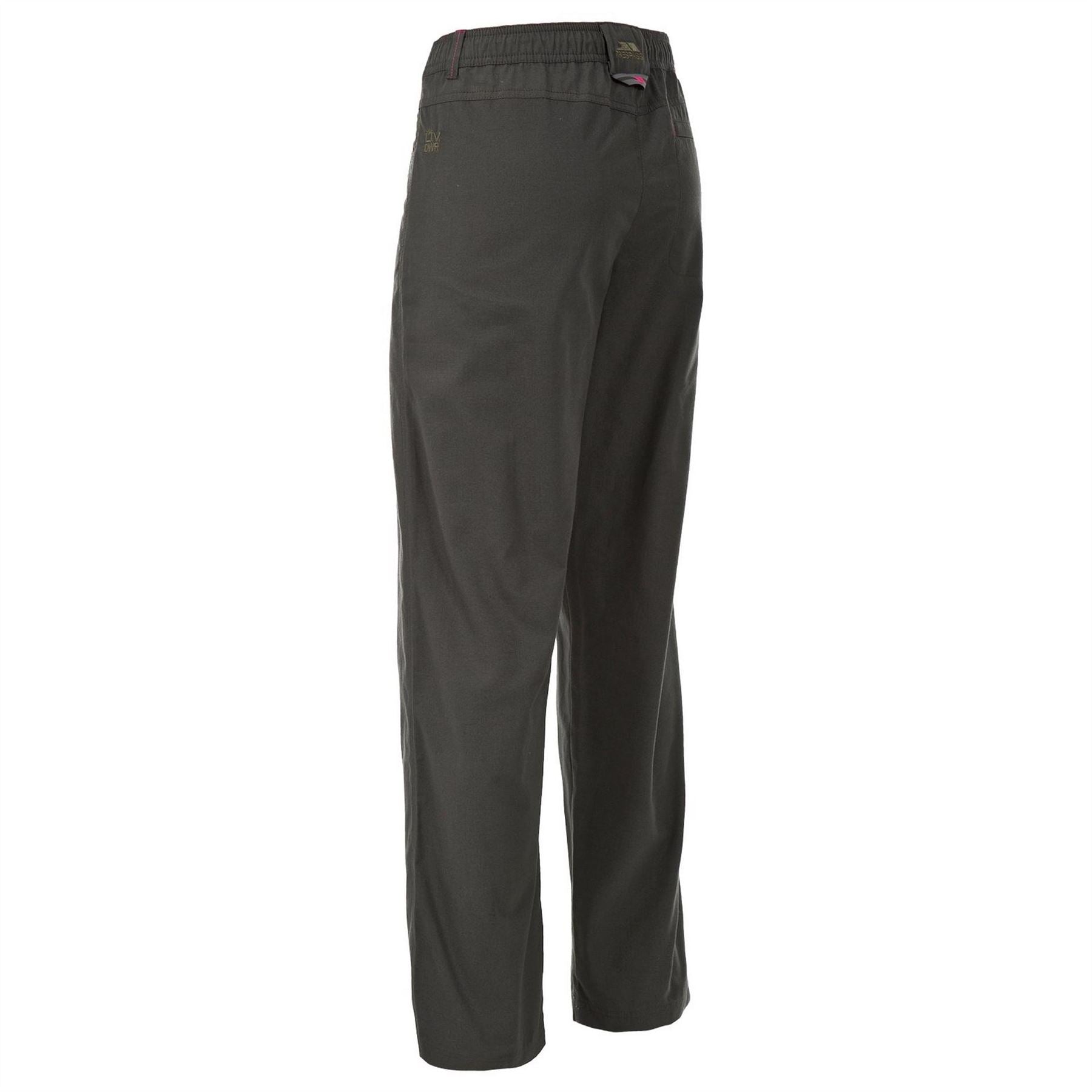Trespass Rambler Solid Patterned Straight Cargo Trousers