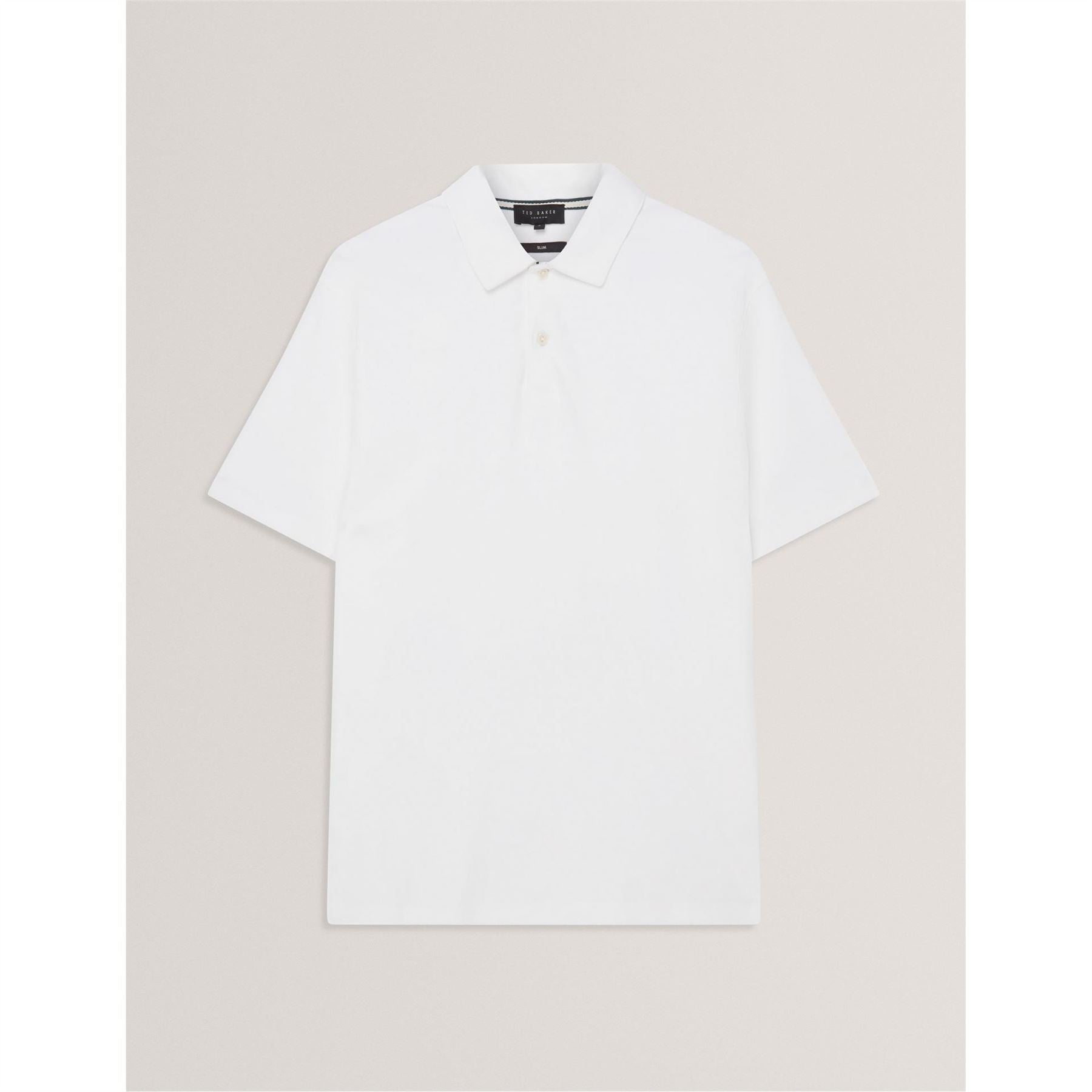 Ted Baker Mercerised Collared Neck Short Sleeve Polo Shirt
