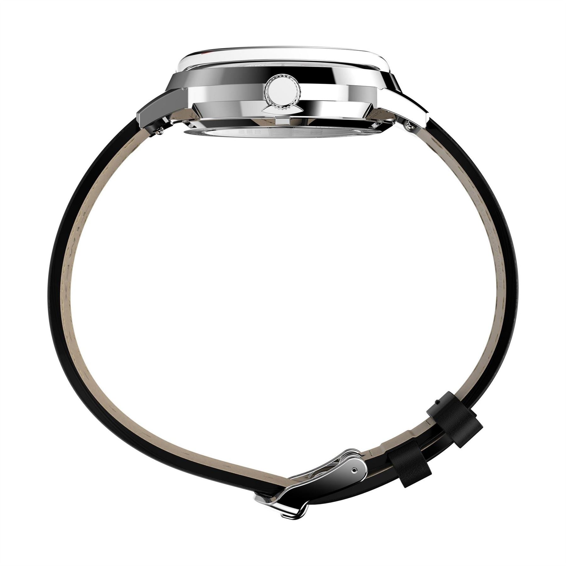 Timex Monoply Skeleton Leather Single Wrap Analogue Watch