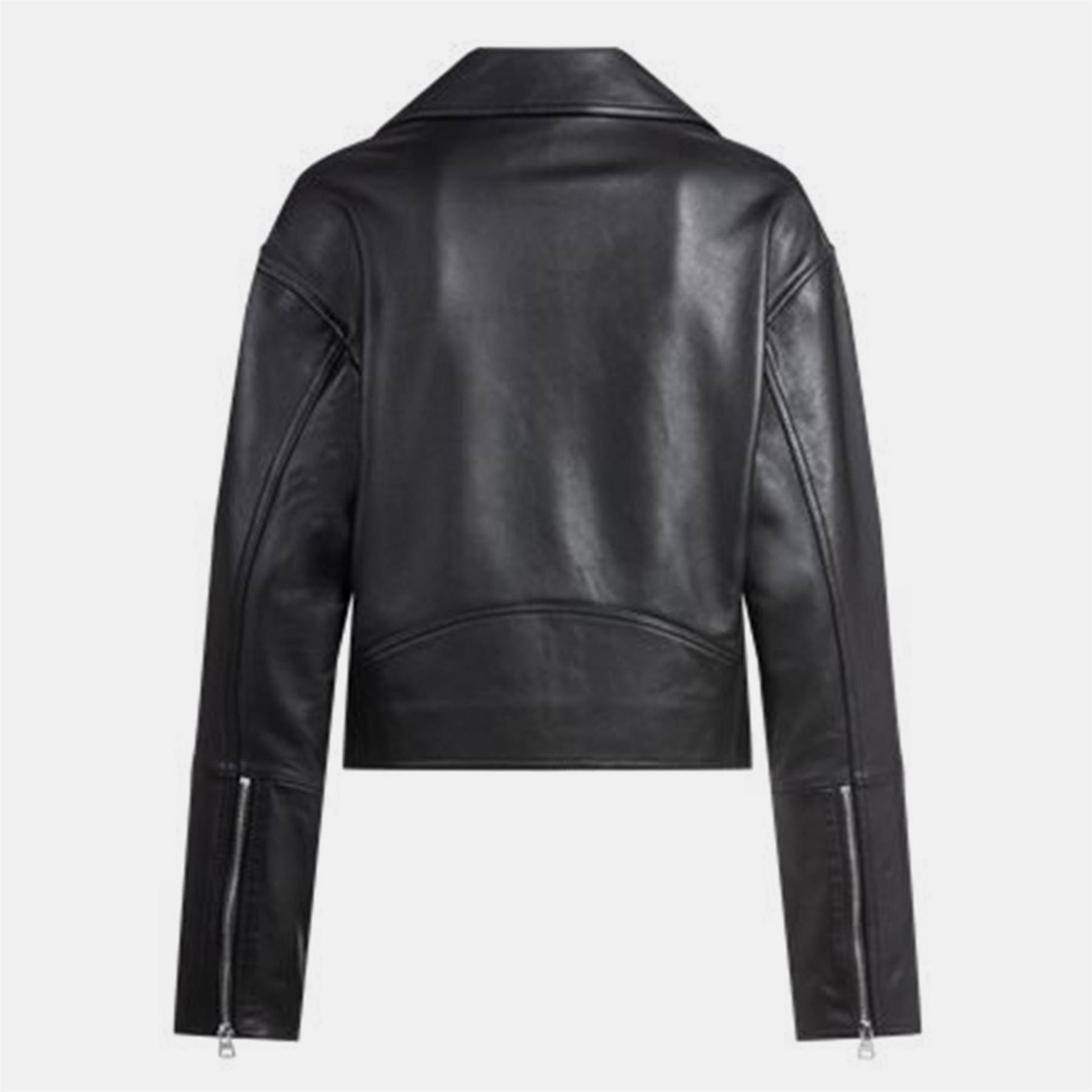 Hugo Laridas Zipped Pocket Moto Jacket