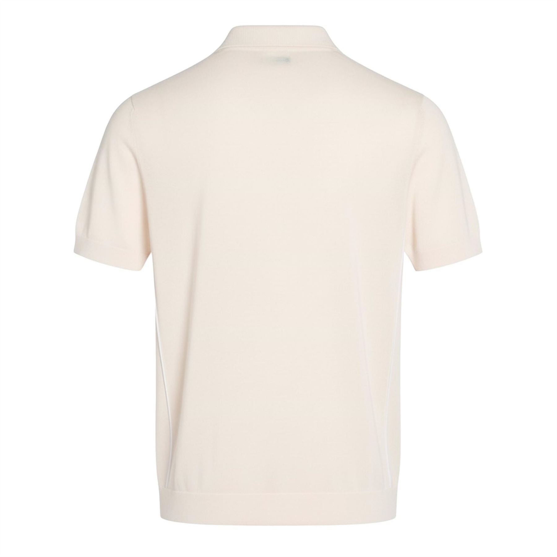 Lyle and Scott Tipped Knitted Polo Shirt