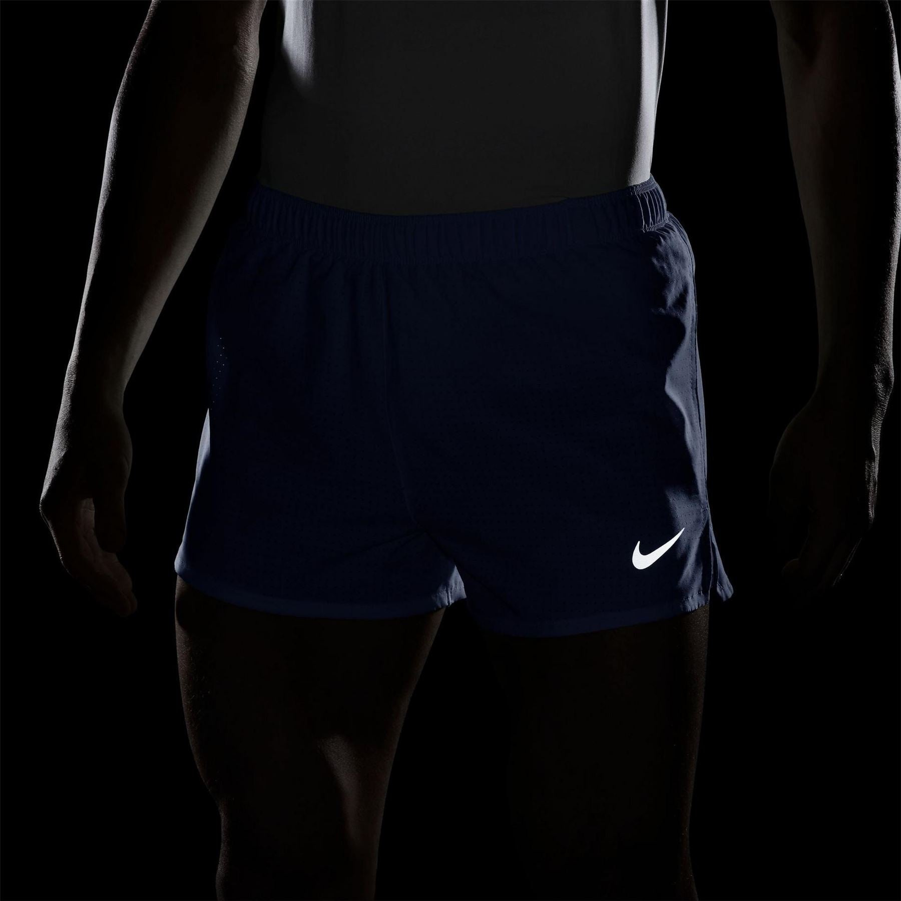 Nike Mens Fast Dri Fit 3 Brief Lined Running Shorts