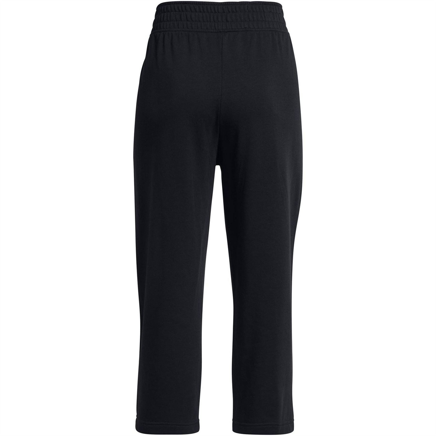 Under Armour Womens Armour Ua Rival Terry Crop Wide Leg Tracksuit Bottom
