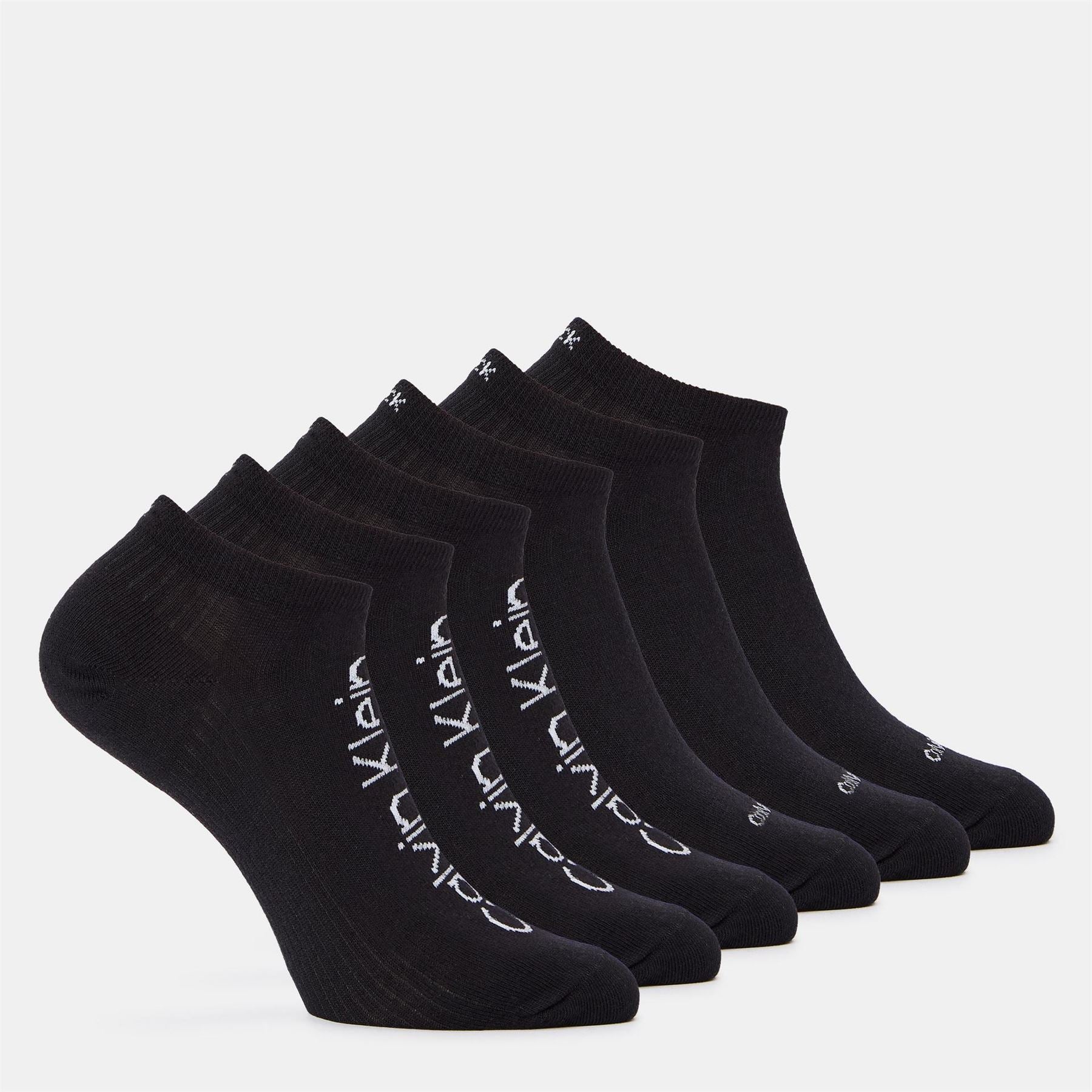 Calvin Klein 3 Pack Trainer No Show Socks