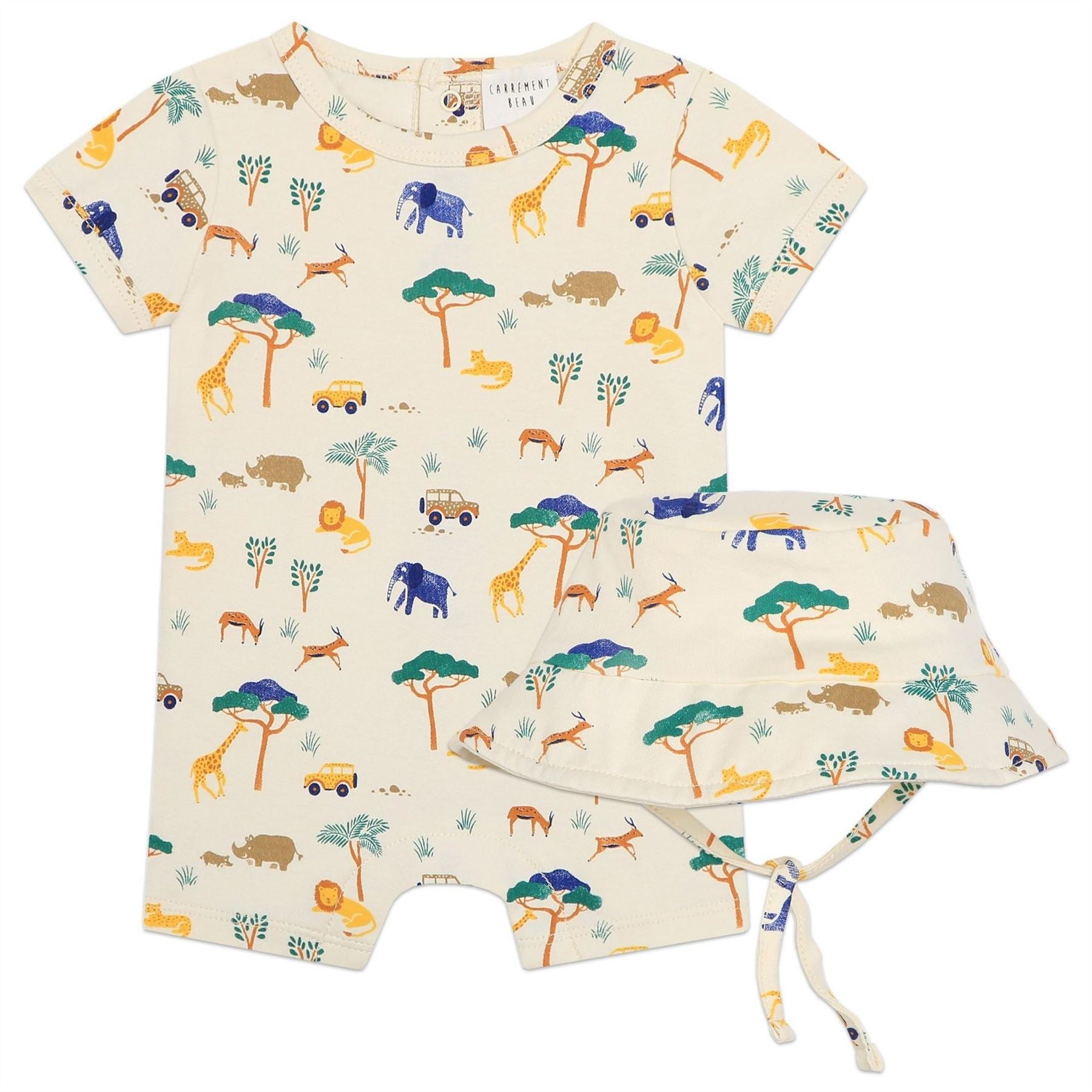 Carrement Beau All In One Suit And Hat Set
