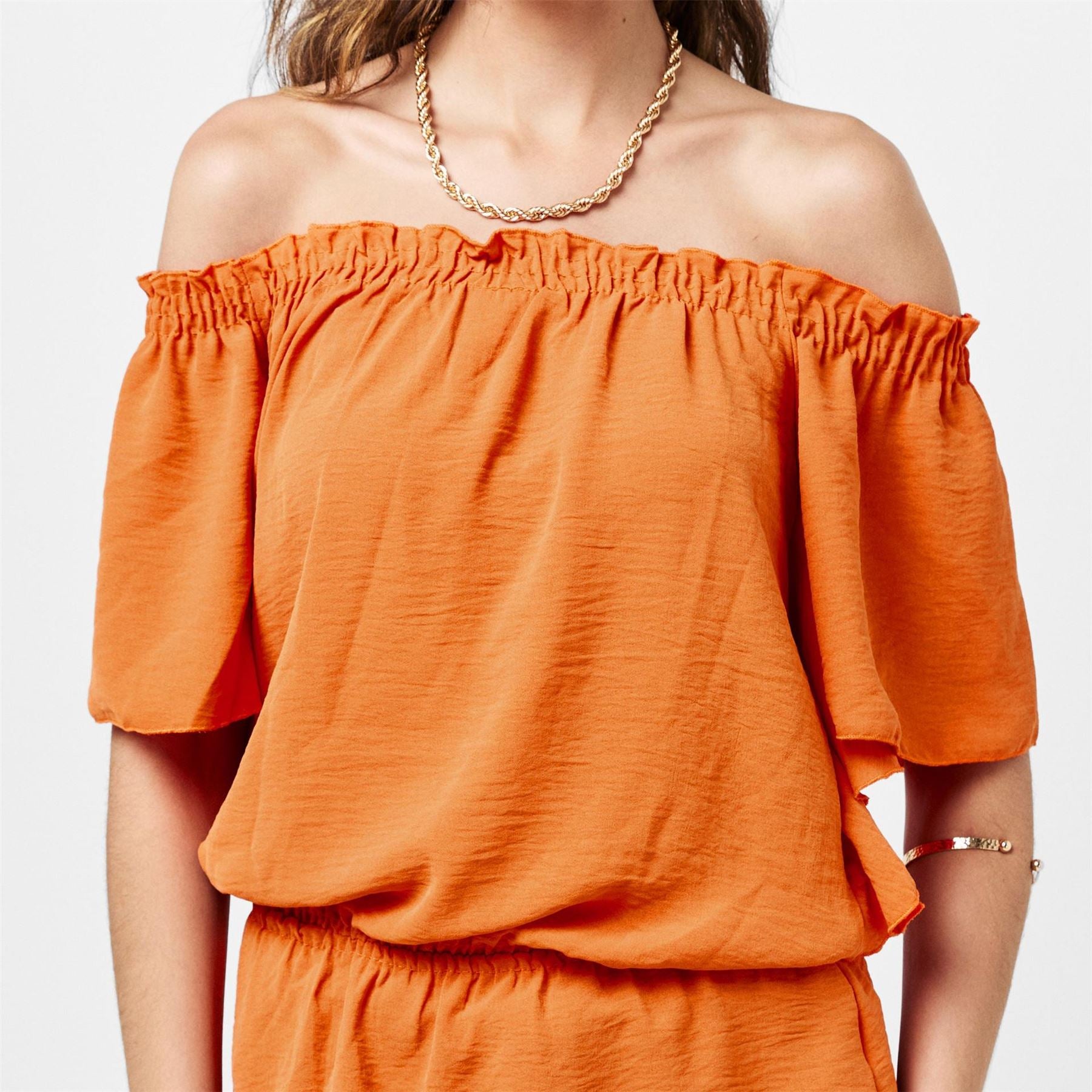 AX Paris Hem Bardot Top