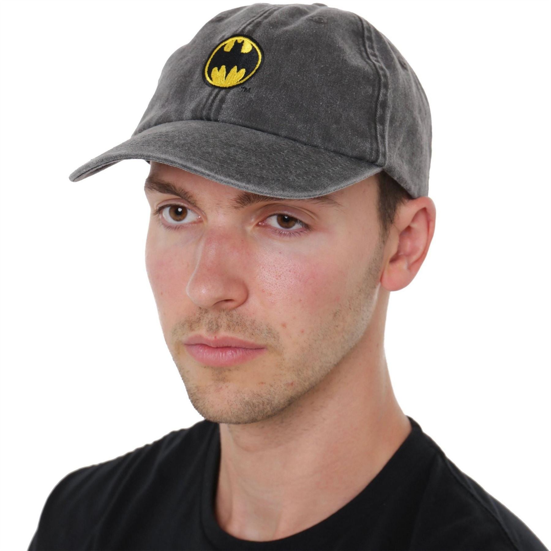 DC Comics Bat Woman Logo Embroidered Dad Cap