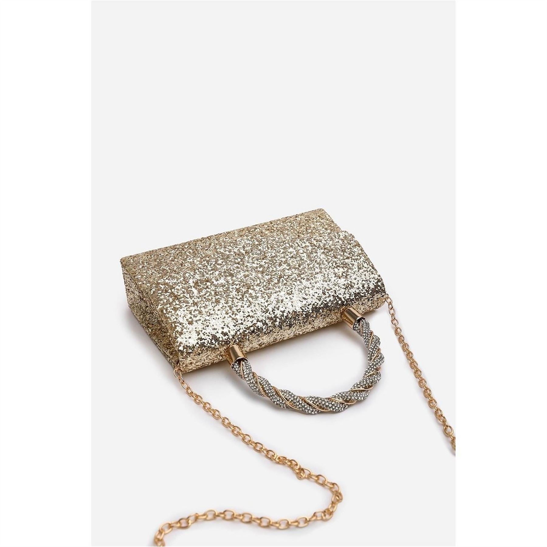 Wheres That From Evening Bag With Braided Top Handle