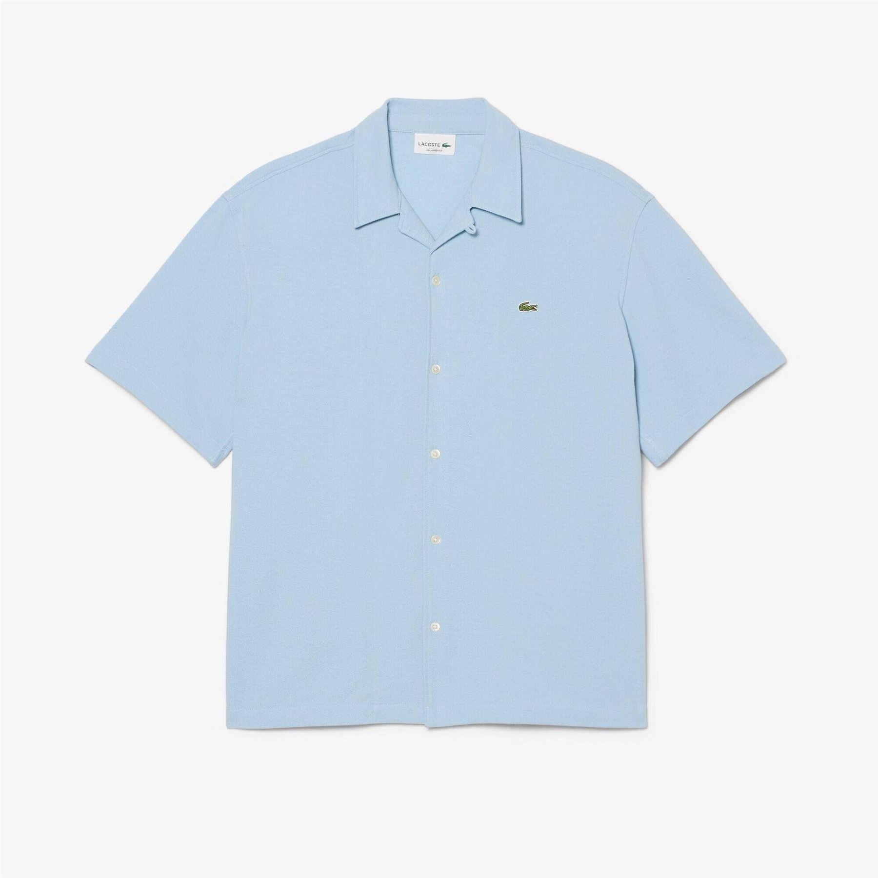 Lacoste Short Sleeve Plain Shirt