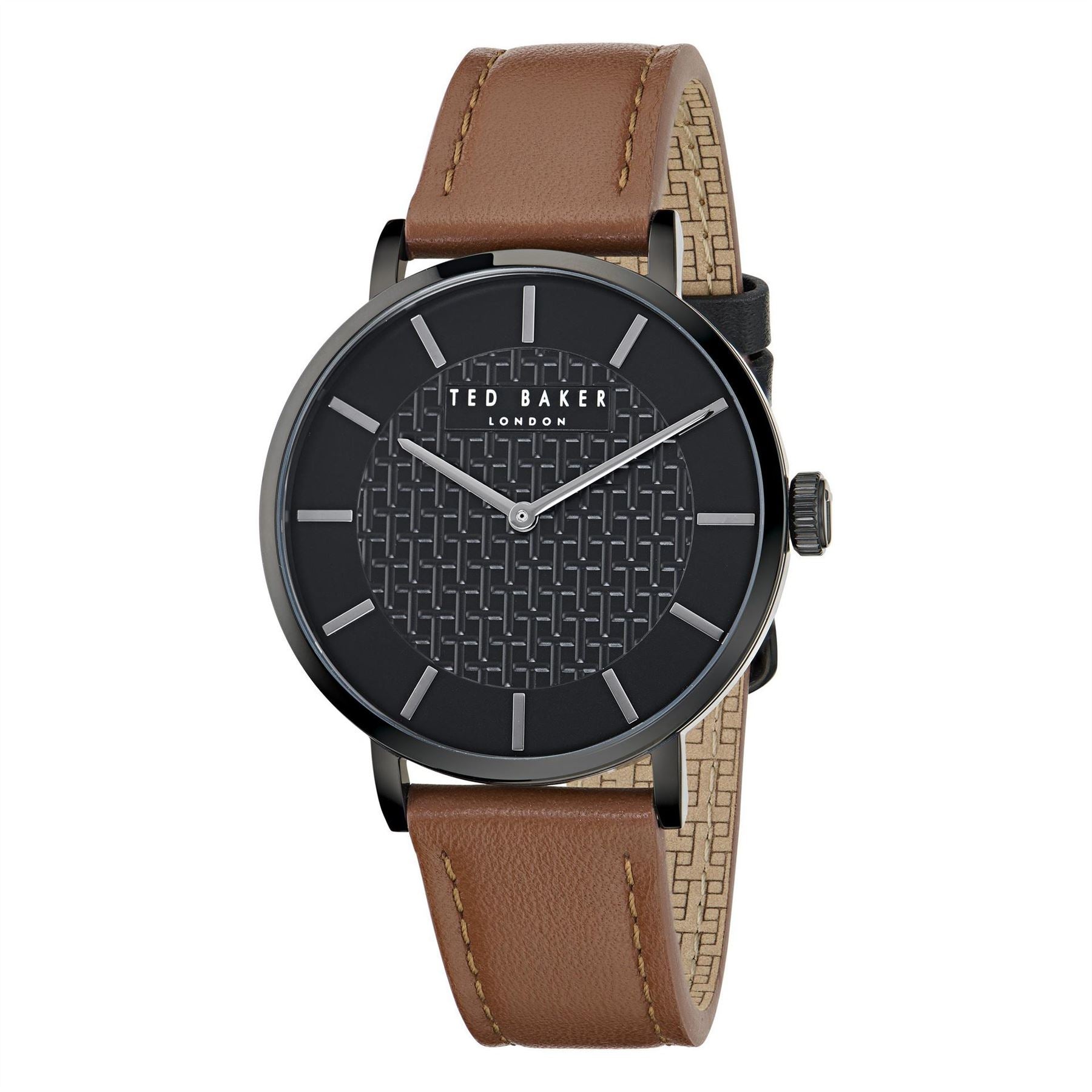 Ted Baker Staciie Leather Single Wrap Dress Analogue Watch