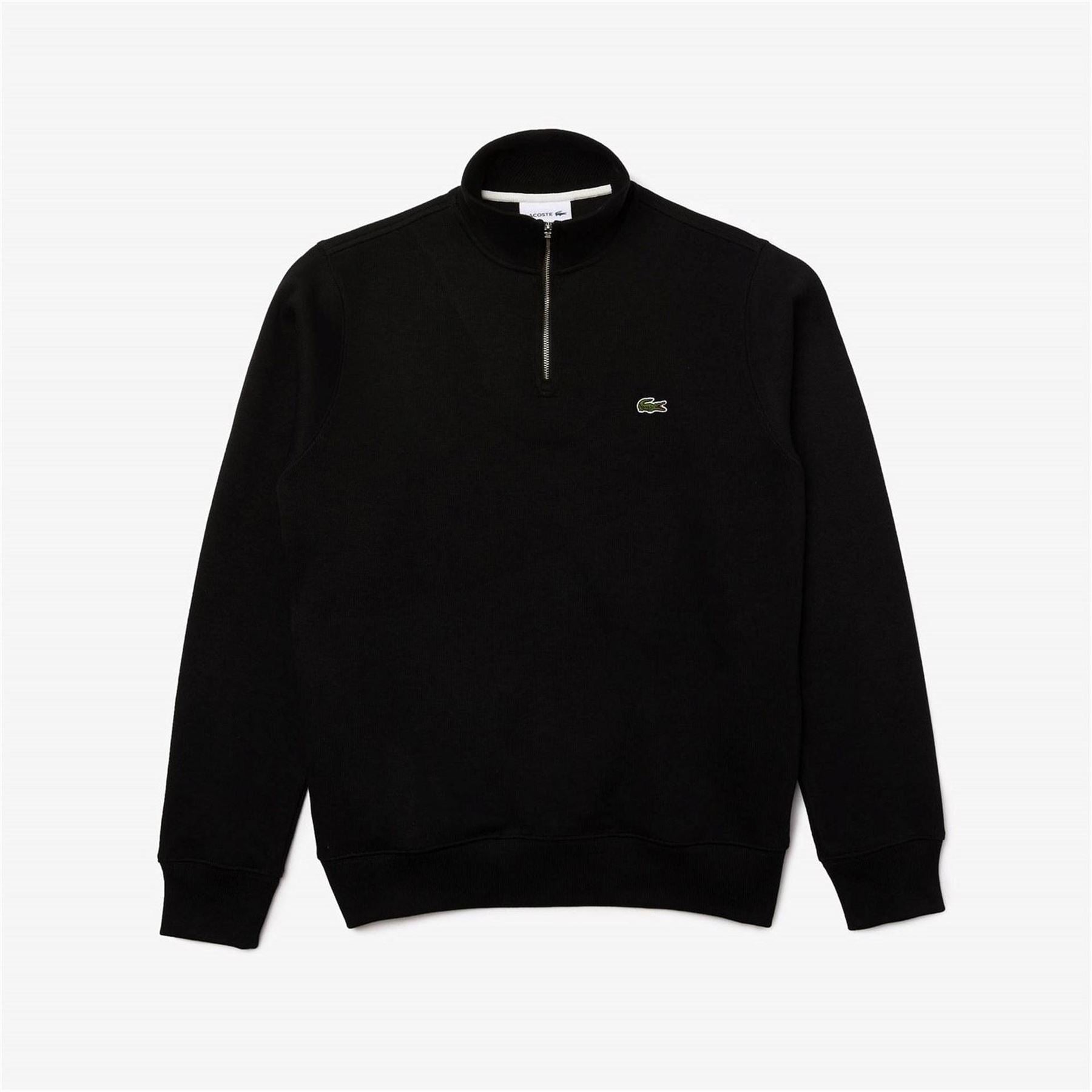 Lacoste Quarter Zip Fleece Top