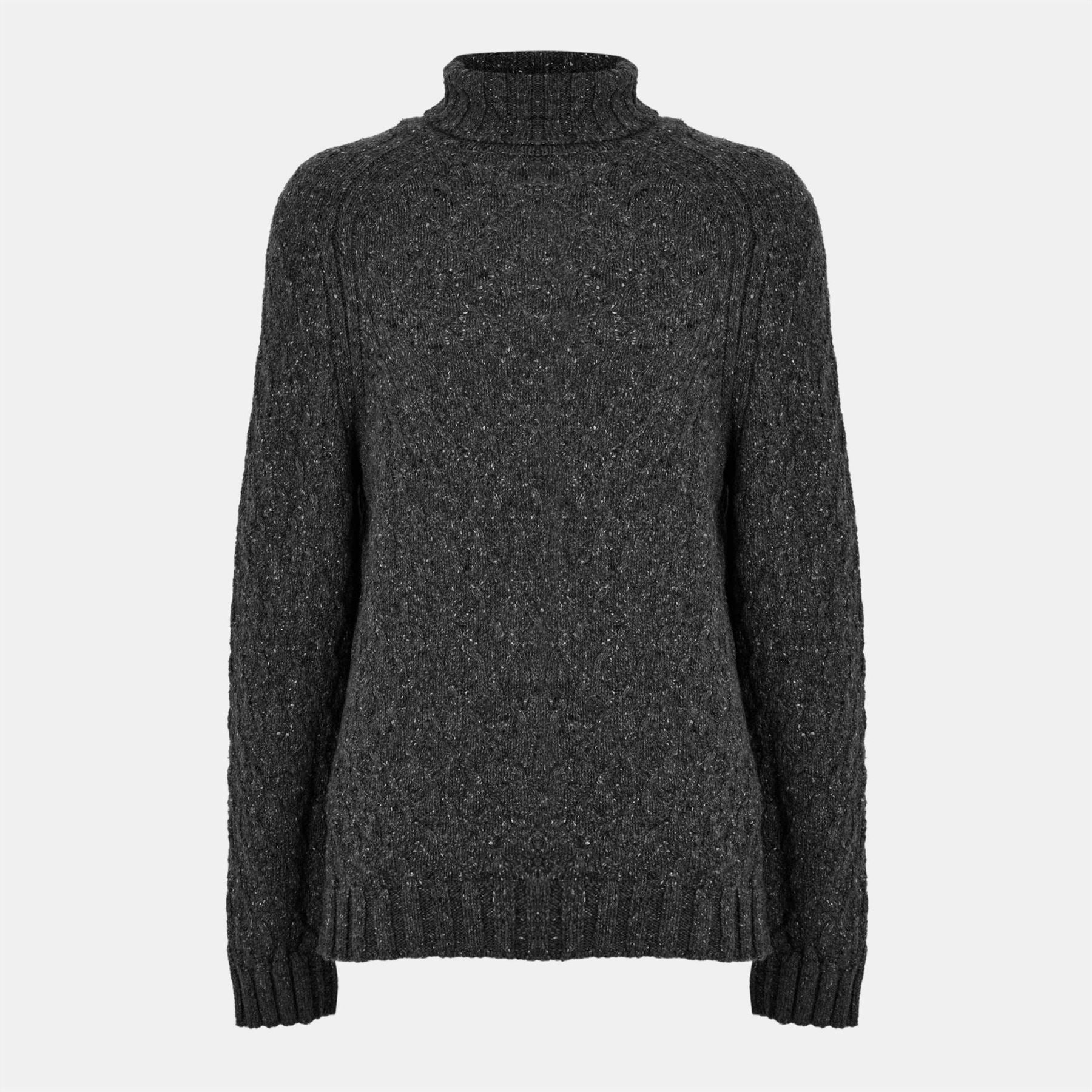Hugo Mock Neck Long Sleeve Regular Fit Sweater
