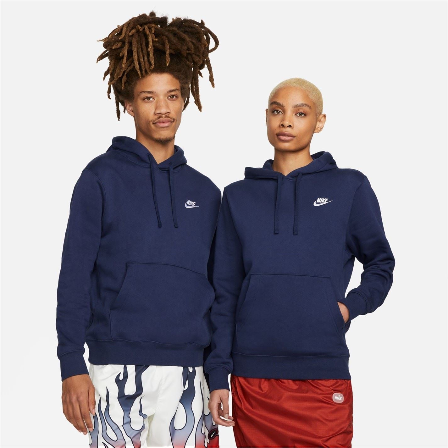 Nike Mens Sportswear Club Fleece Pullover Hoodie