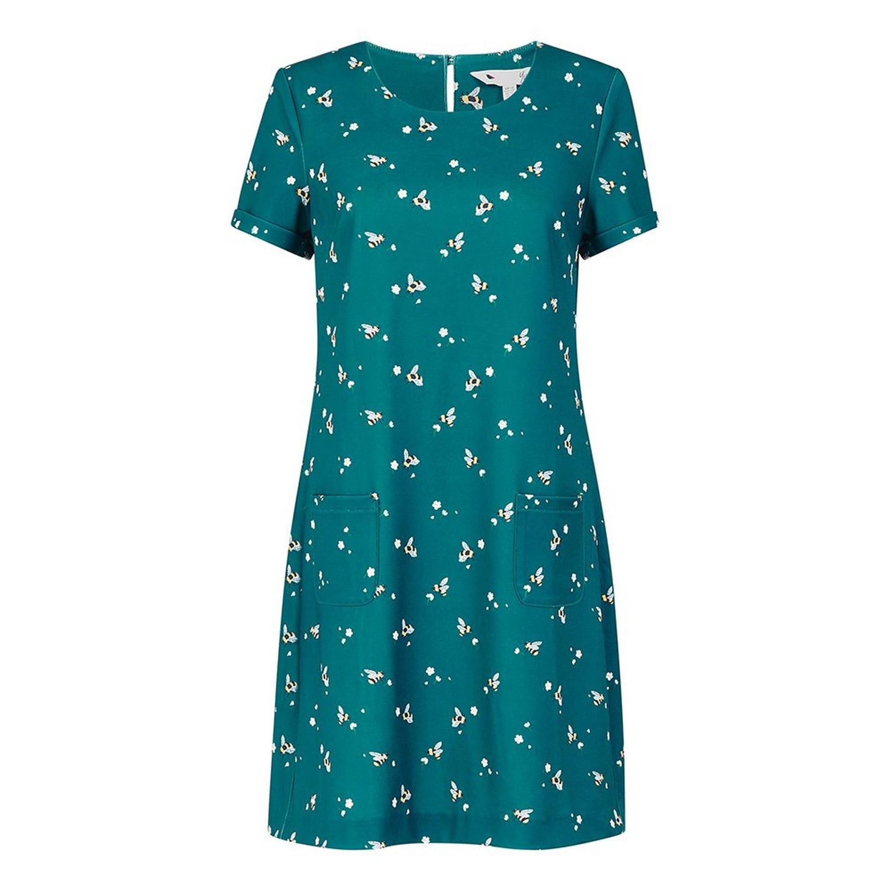 Yumi Plus Size Bee Daisy Tunic Dress