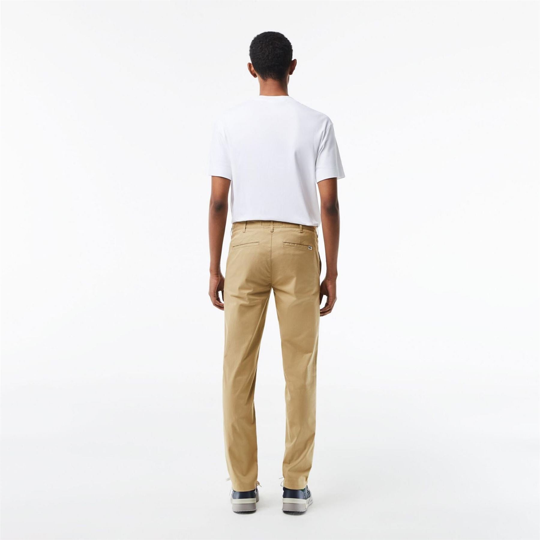 Lacoste Hh7970 Regular Fit Straight Chinos
