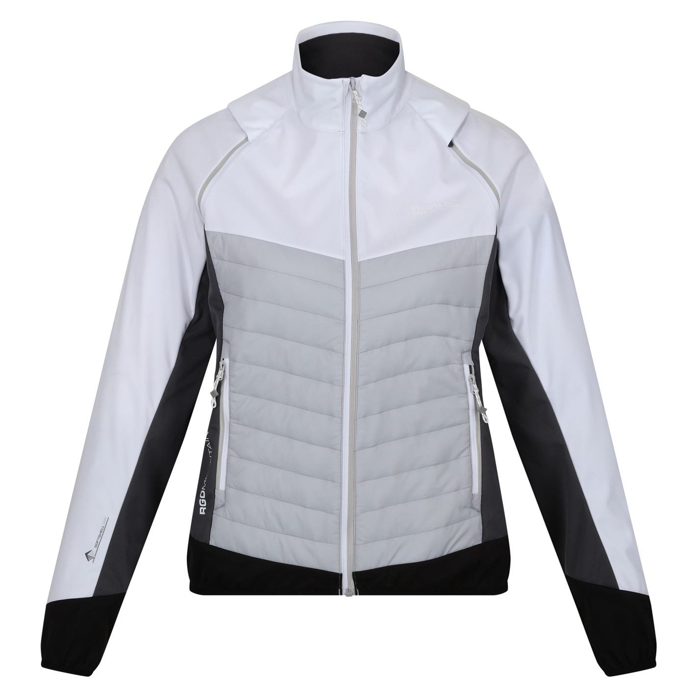 Regatta Steren Color Block Zipped Pocket Softshell Hybrid Jacket