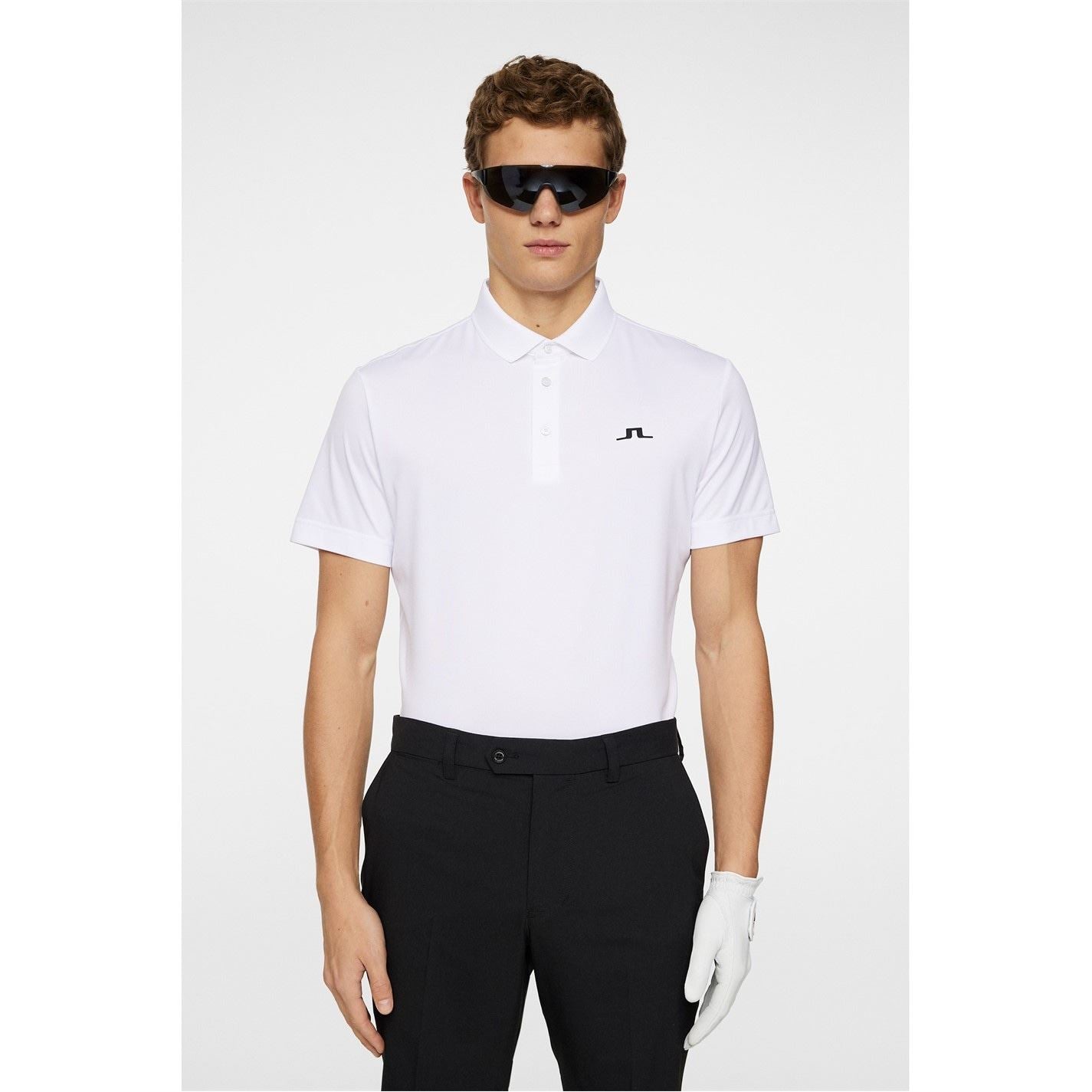 J Lindeberg Golf Short Sleeve Performance Polo Shirt