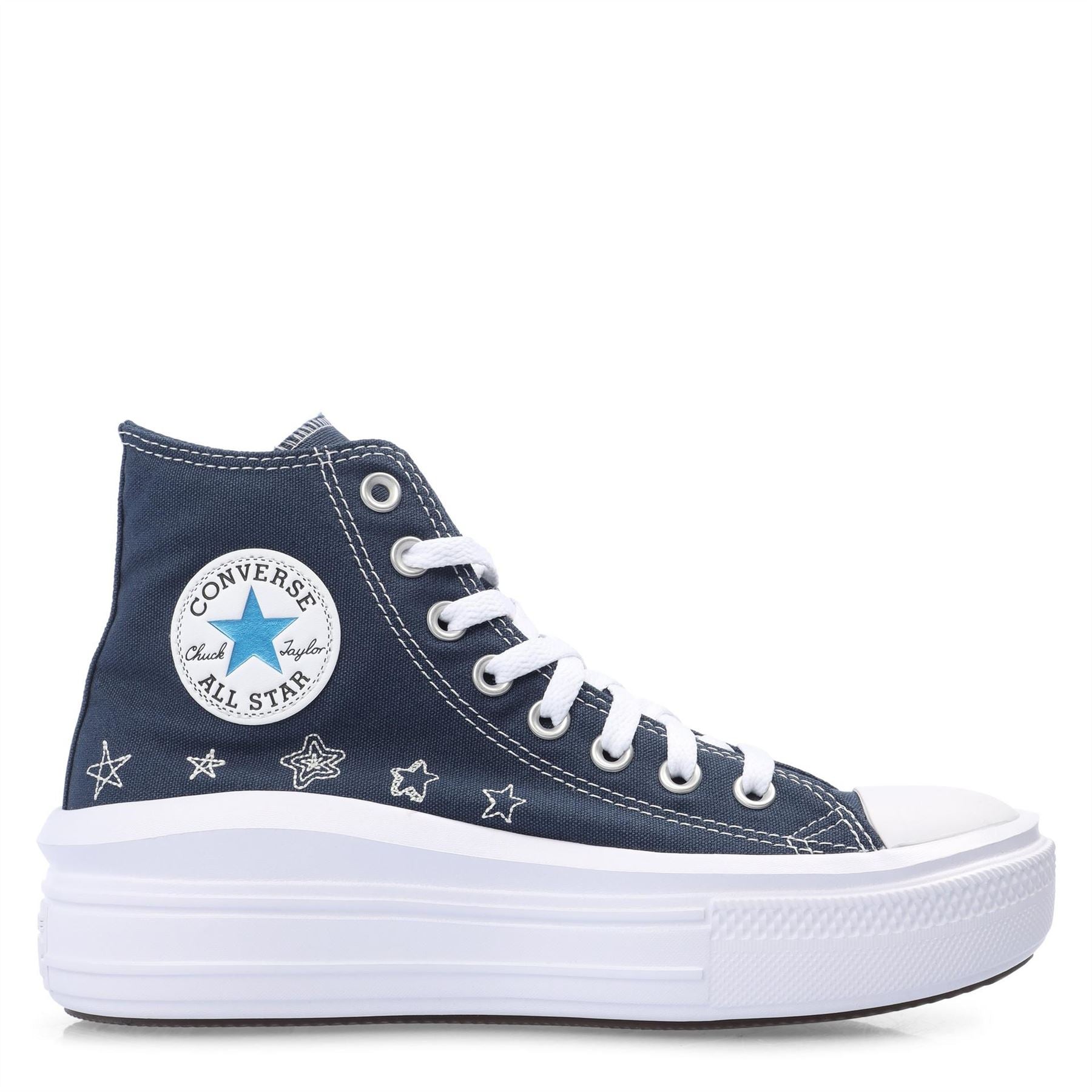 Converse Chuck Taylor All Star Mov Platform Trainers