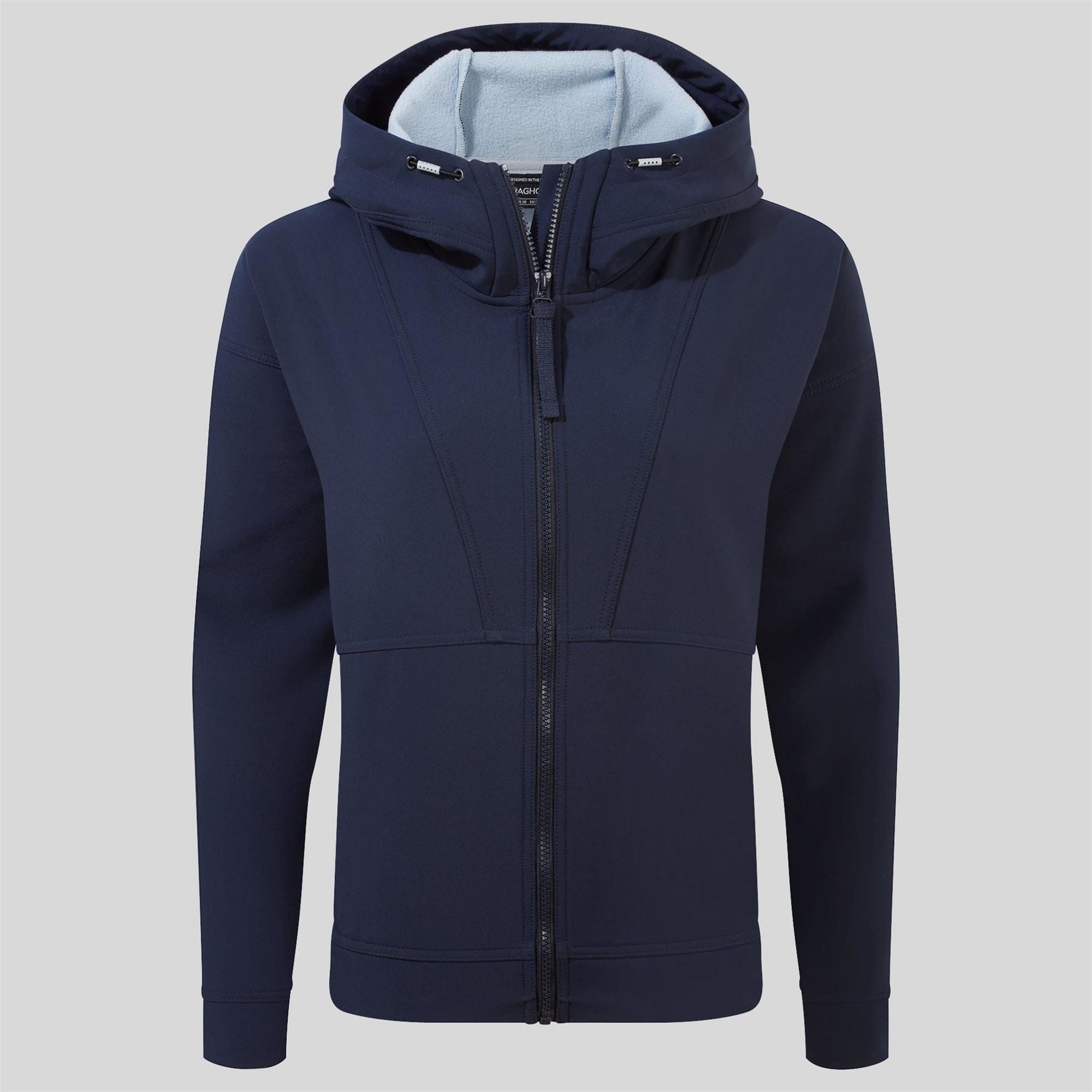 Craghoppers Tyra Hooded Ribbed Cuff Fleece Jacket