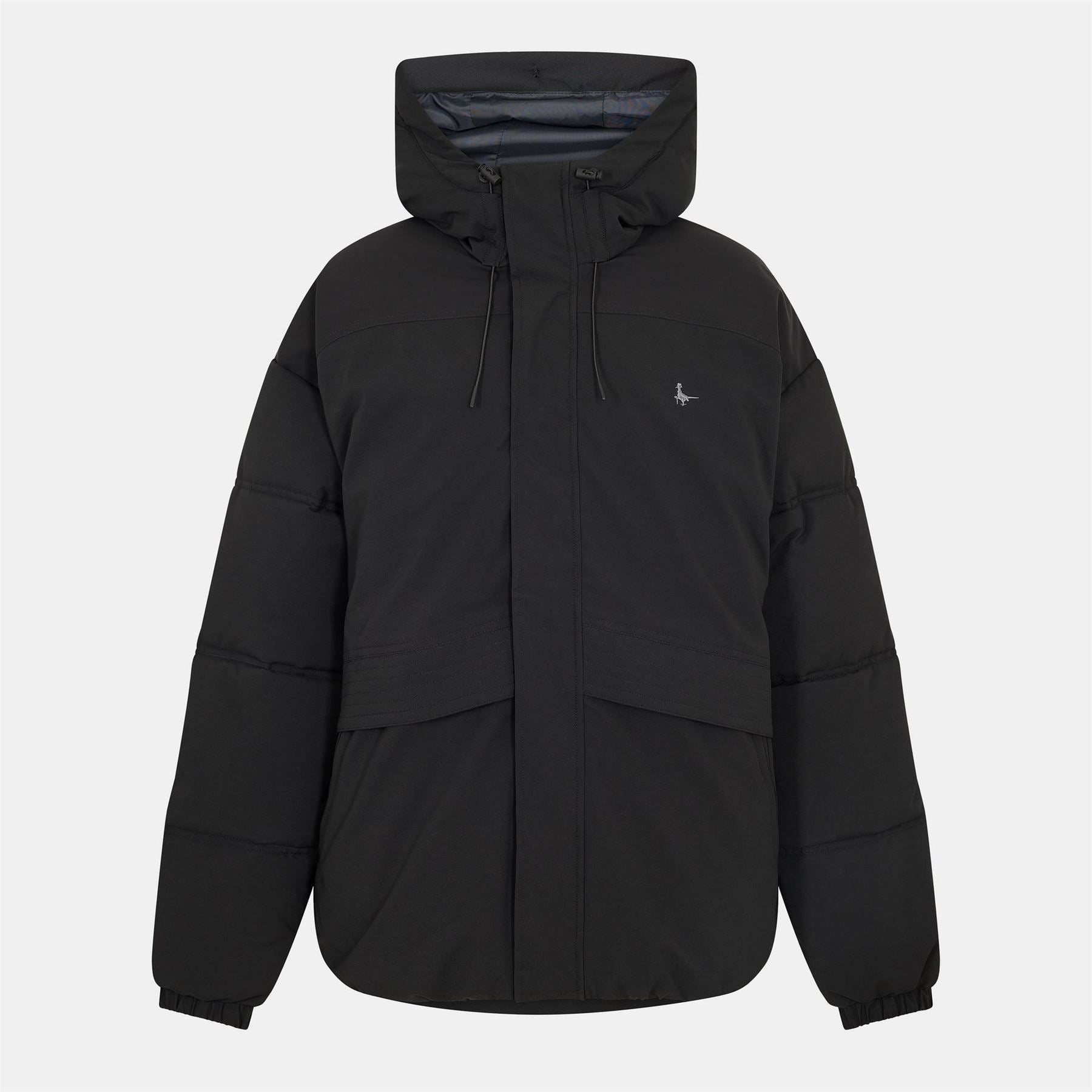 Jack Wills Salcombe Adjustable Hood Short Puffer Jacket