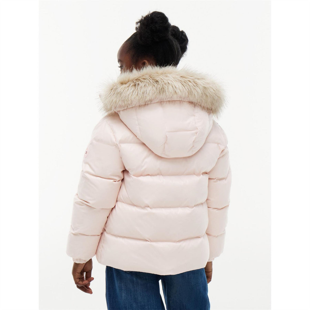 Tommy Hilfiger Essential Duck Down Full Zip Short Puffer Jacket