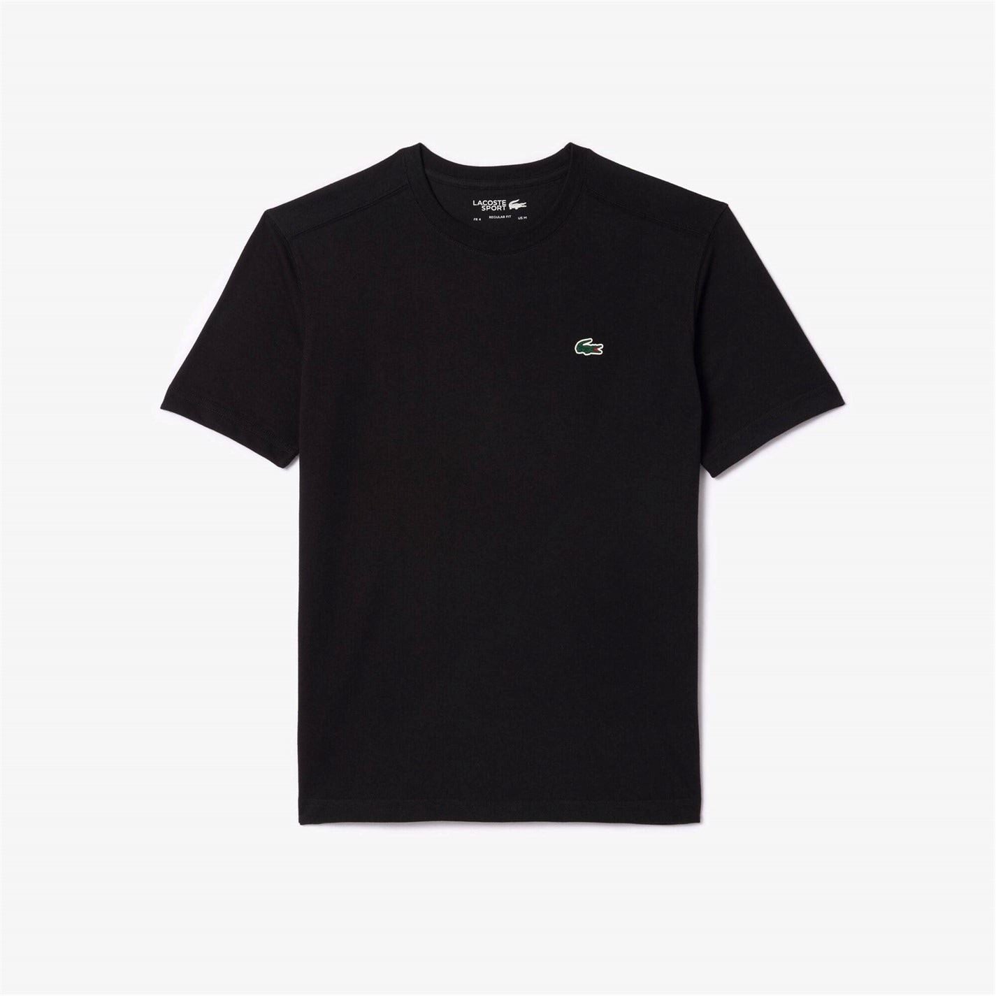 Lacoste Logo Moisture Wicking Short Sleeve Performance T-Shirt