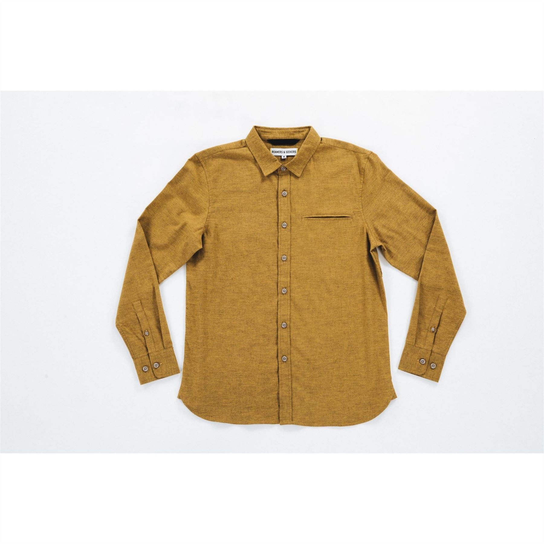 Roamers and Seekers Willow Collared Neck Long Sleeve Shirt