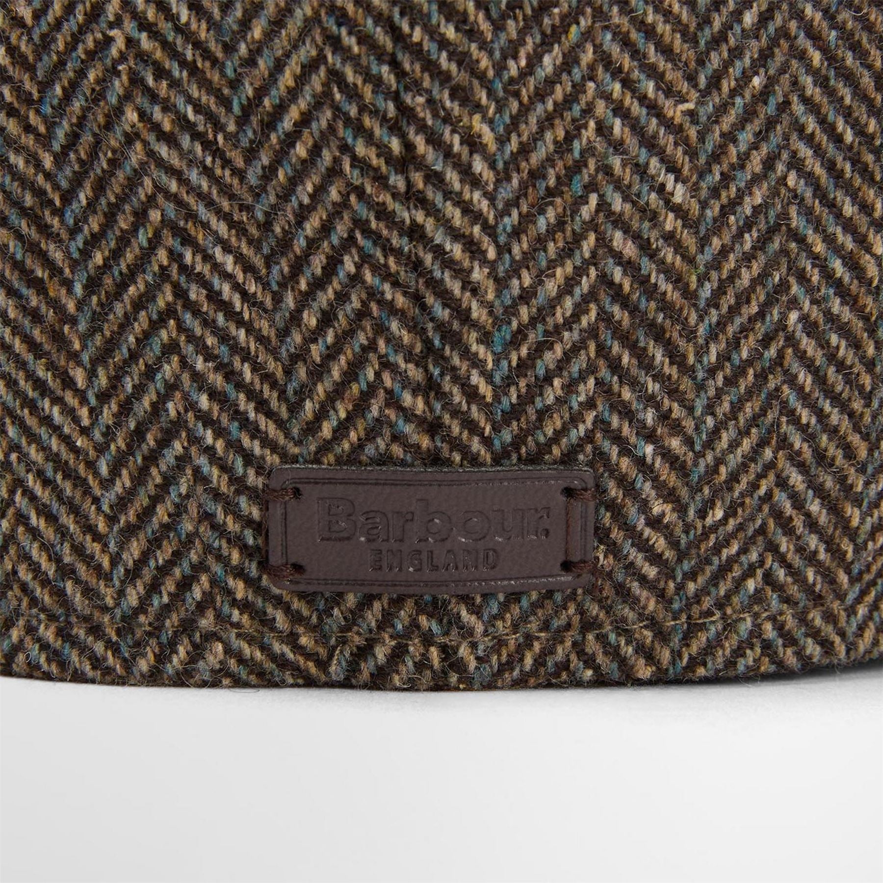 Barbour Tweed Baker Boy Cap