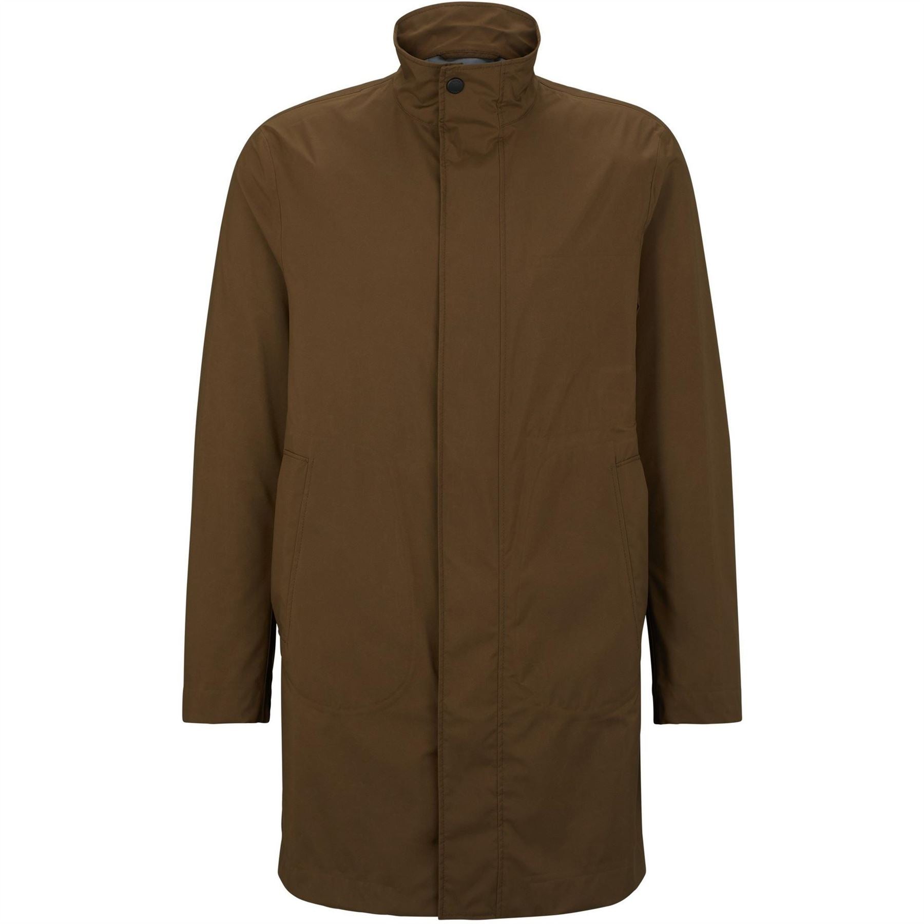 Boss Jared Solid Patterned Over Coat