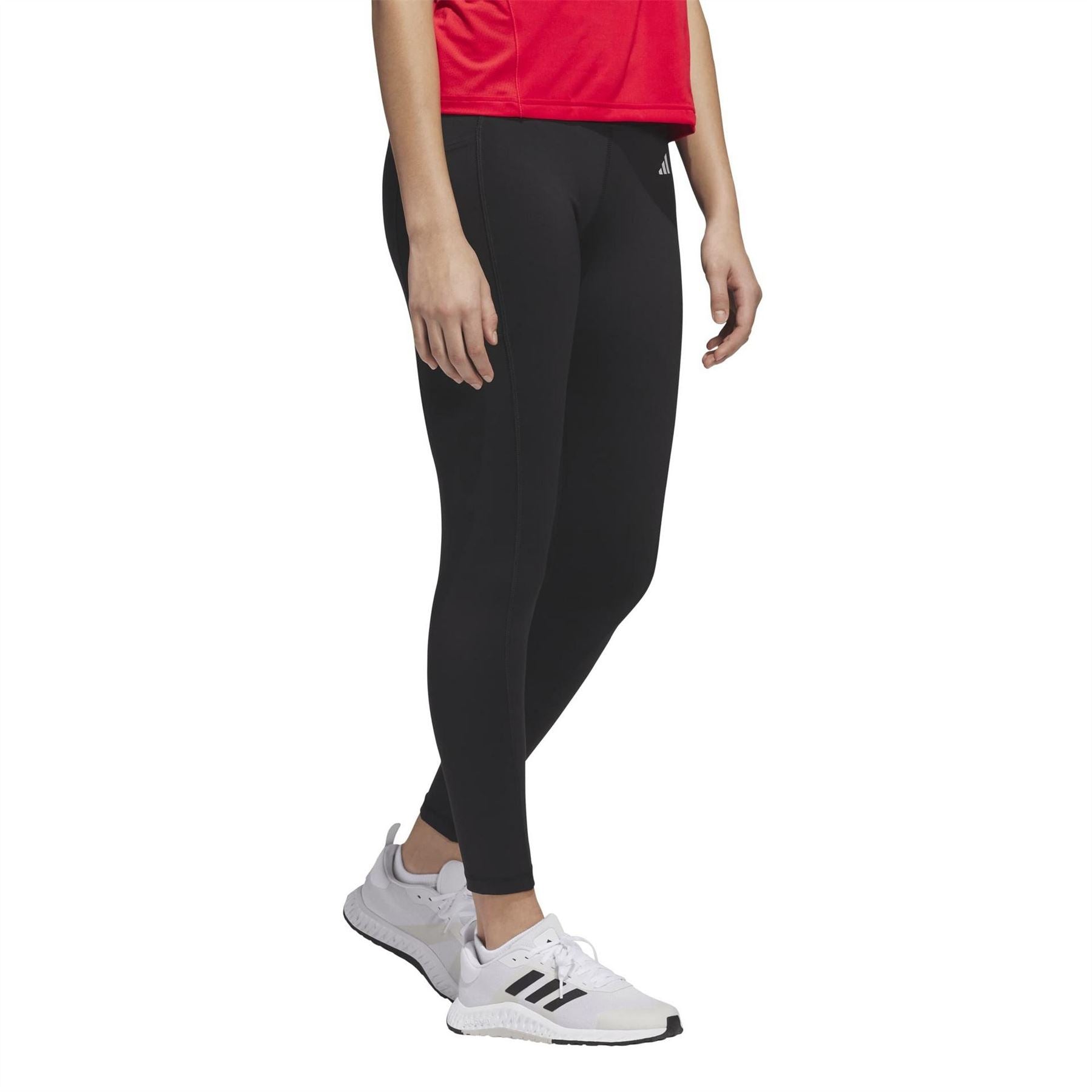 adidas 7/8 Solid Patterned Shapewear Leggings