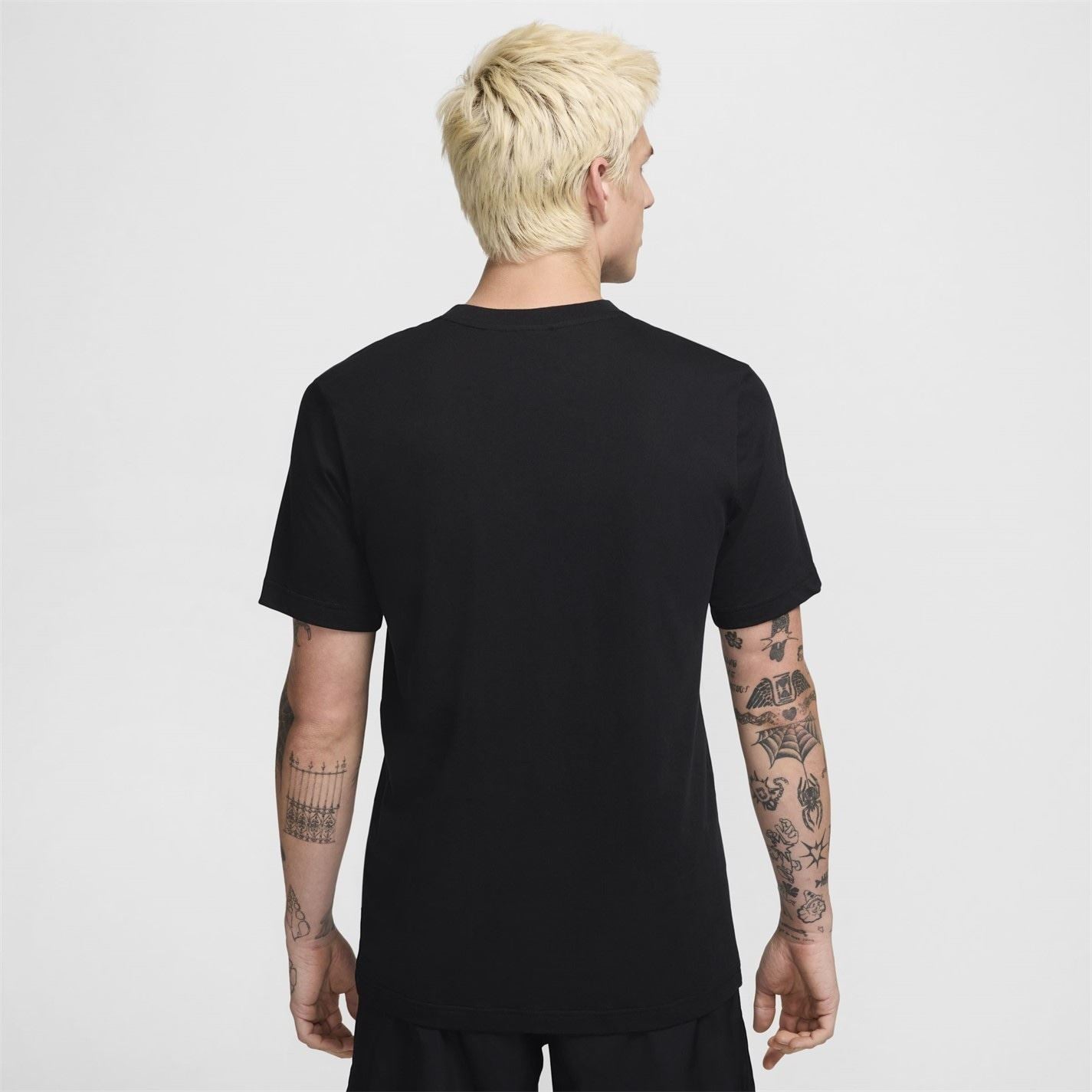 Nike Regular Fit Arch Lettering Crew Neck T-Shirt