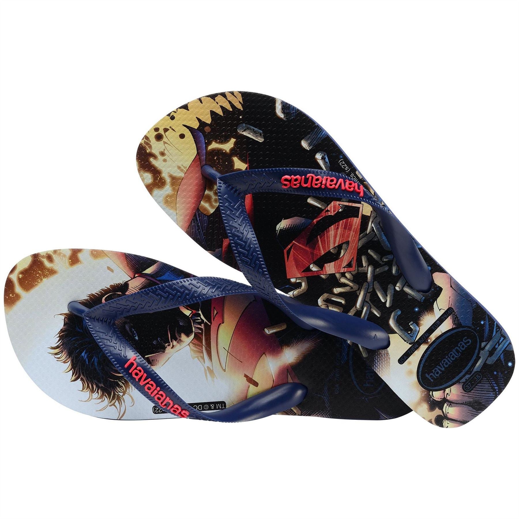 Havaianas Super Man Graphic Print Flip Flop Sandals