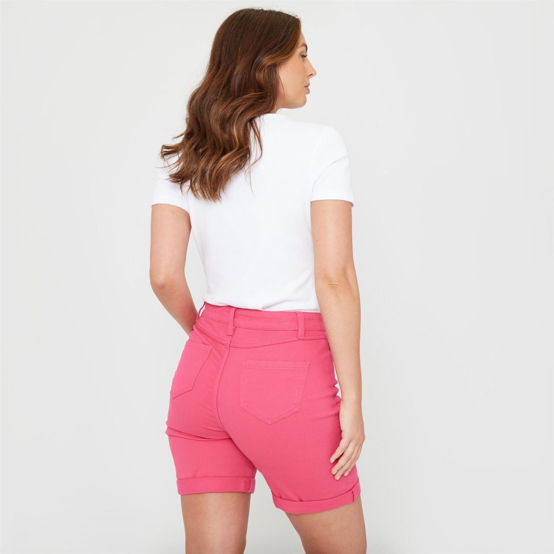 Be You Longer Length Denim Shorts