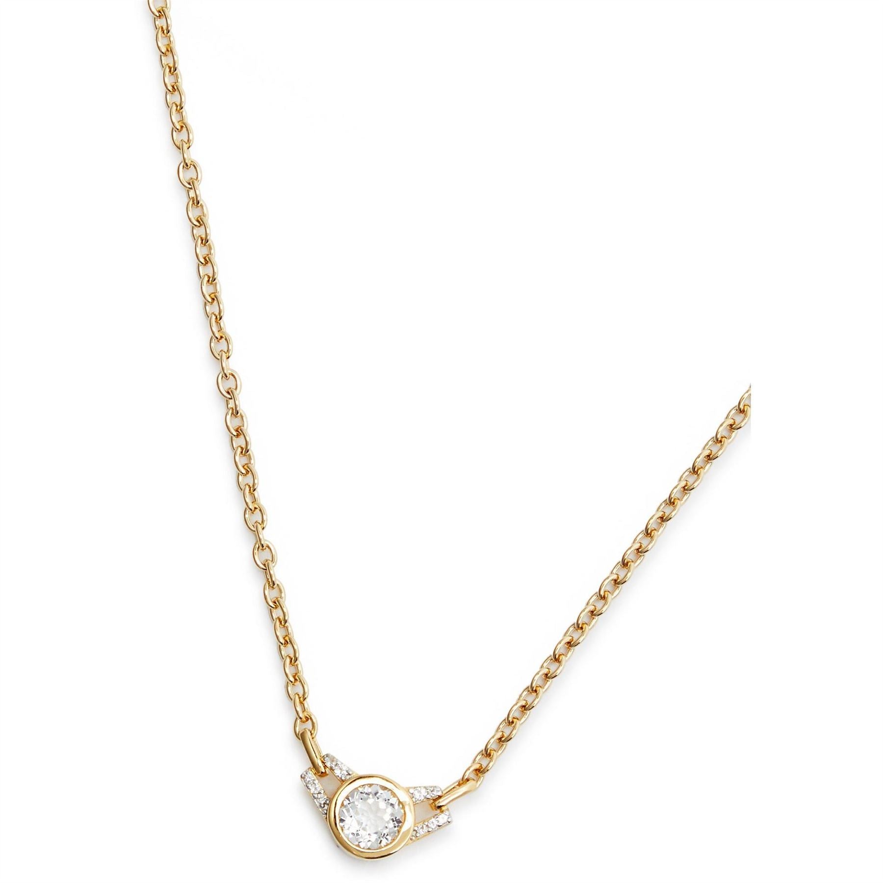 V Jewellery Round Stone Choker