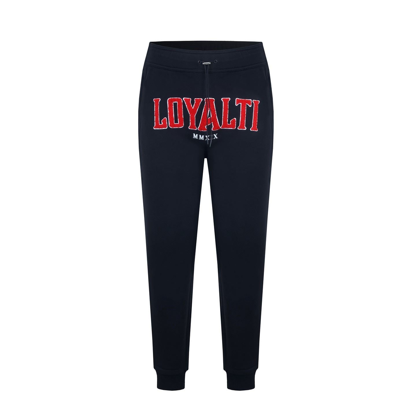 Loyalti Mens Boucle Jogging Bottoms