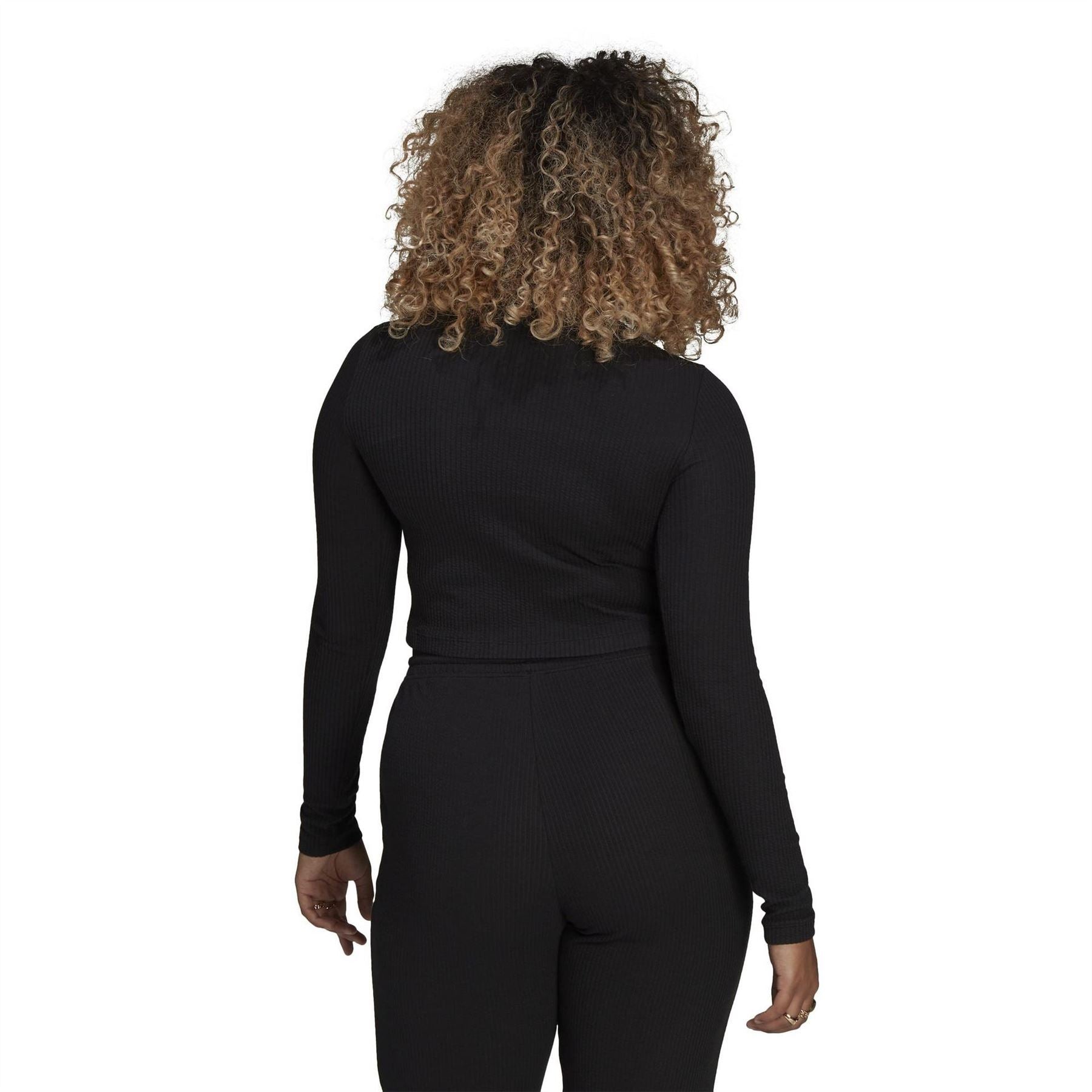 adidas Originals Long Sleeve Crop Top