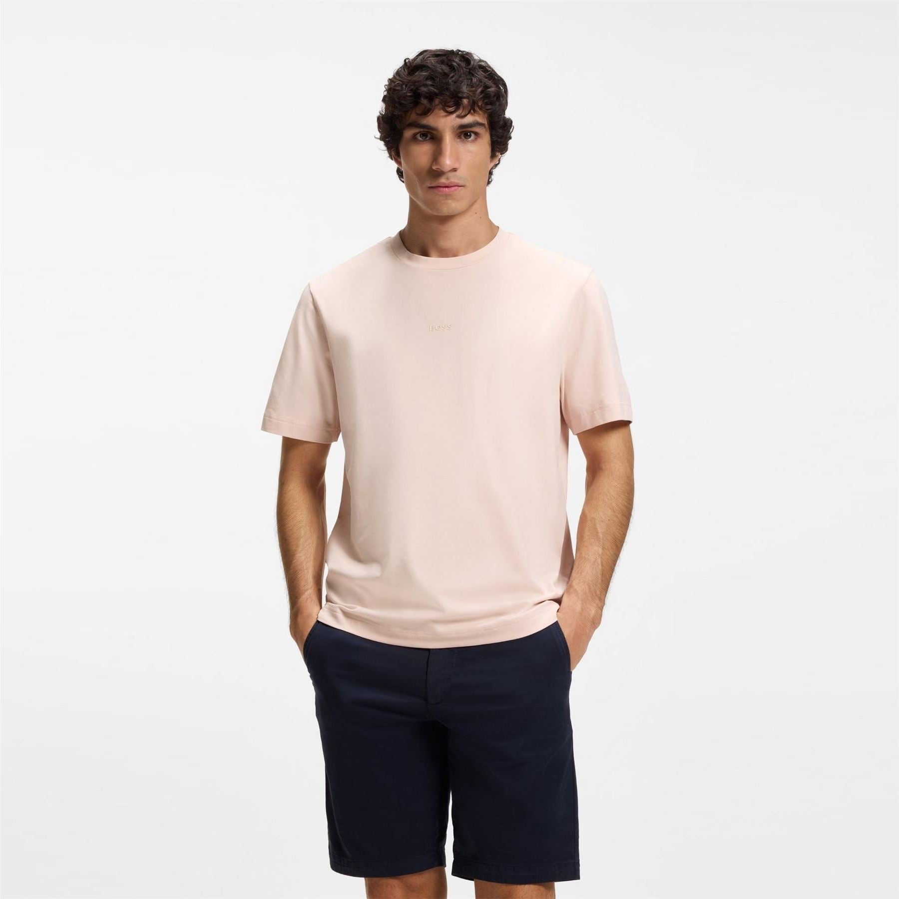Boss BOSS ORANGE Oversized Tchup T Shirt with Logo Detail
