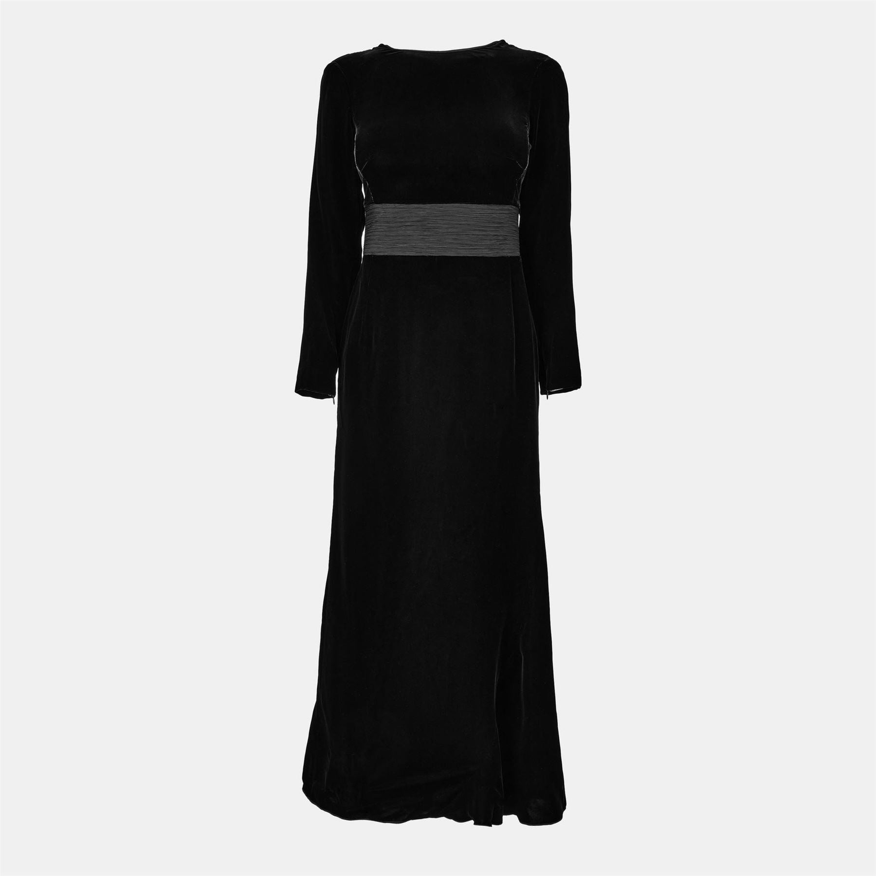 Emporio Armani Exposed Seam Maxi Dress