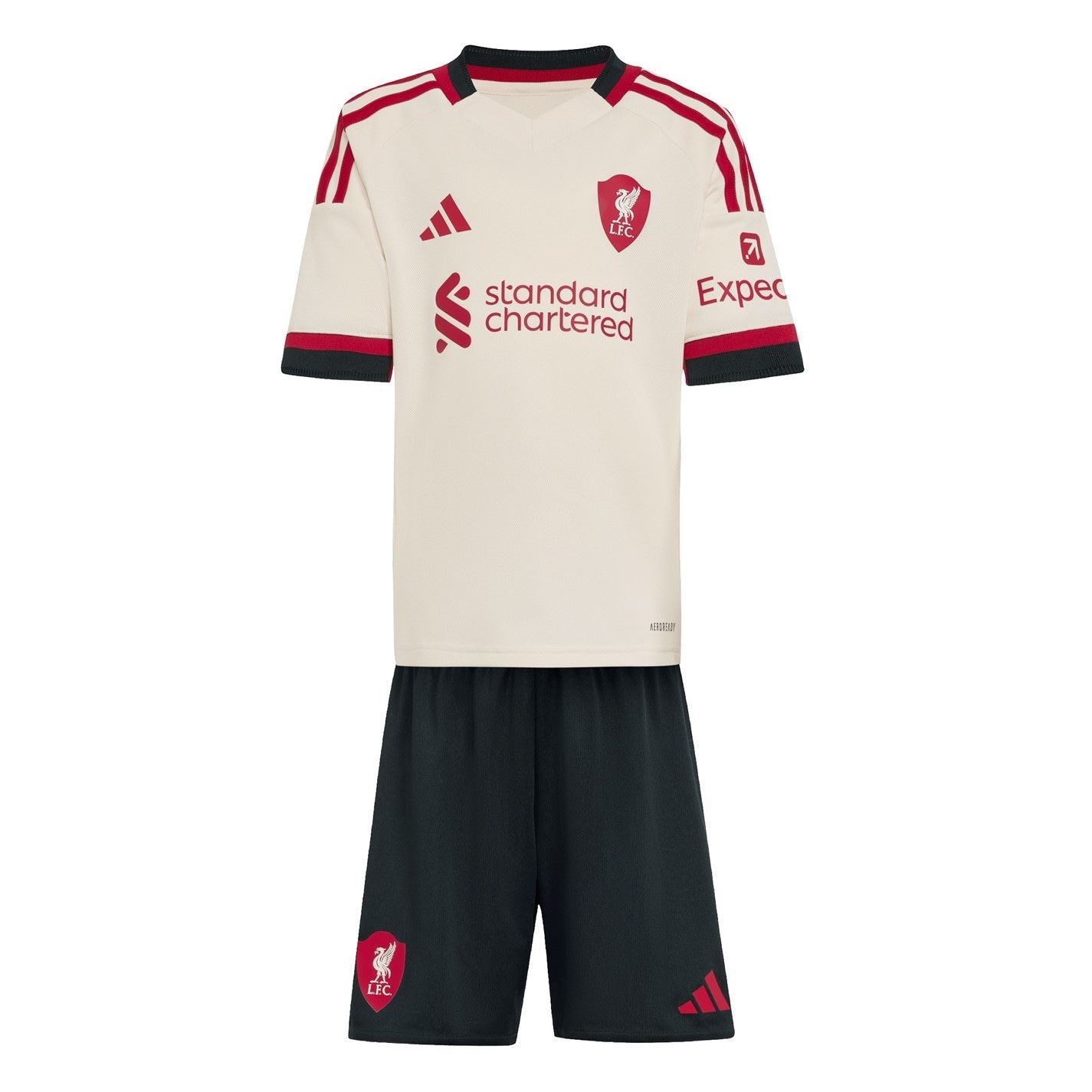 adidas Liverpool Away Minikit 2025 2026 Infants